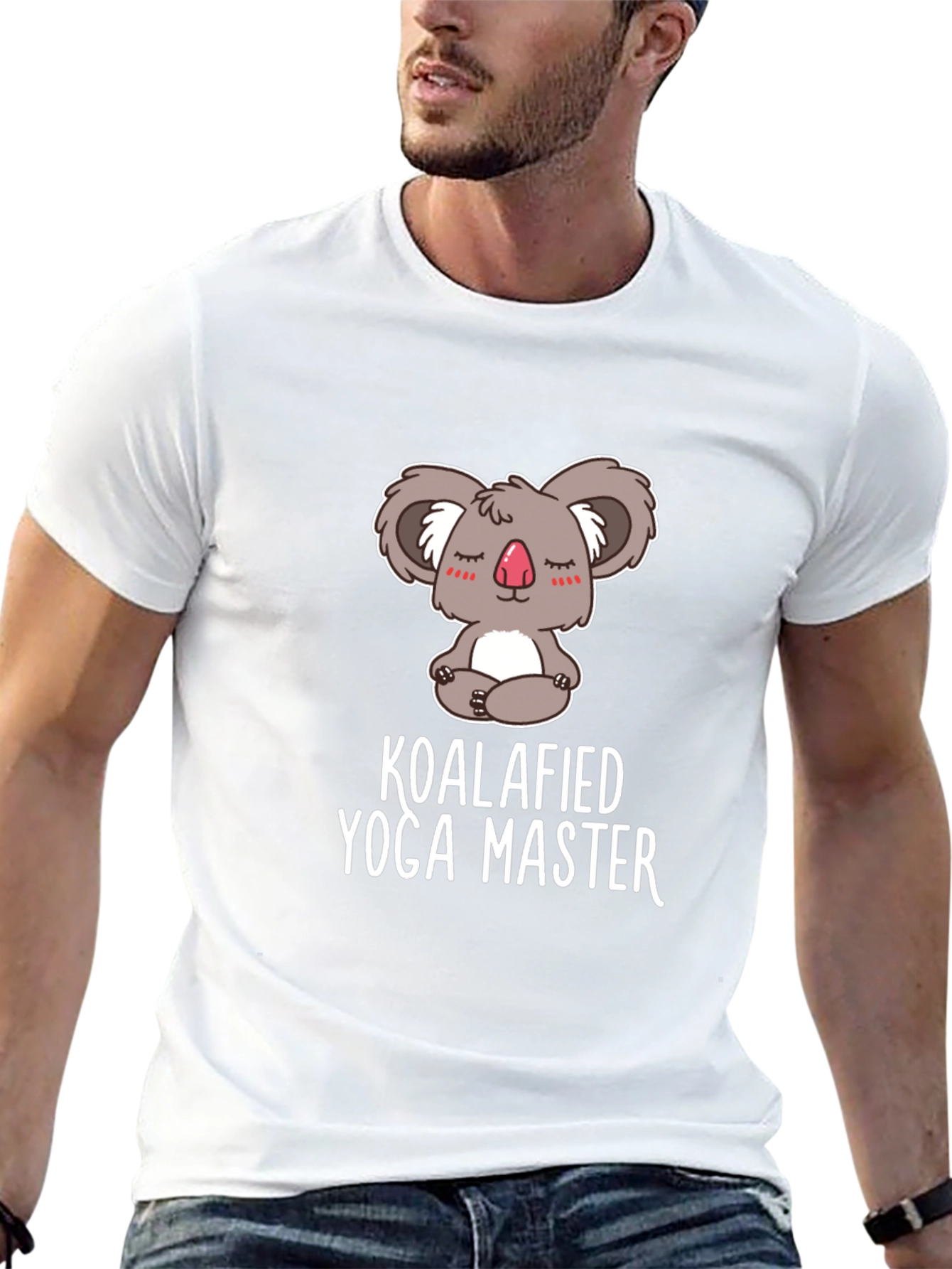 Koalafied Yoga Master Black T-Shirt