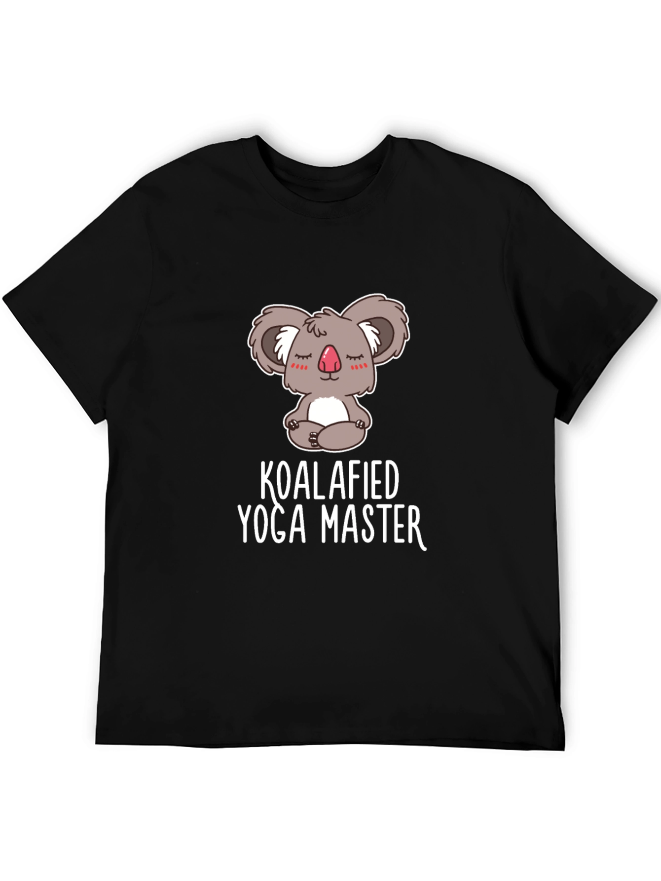 Koalafied Yoga Master Black T-Shirt