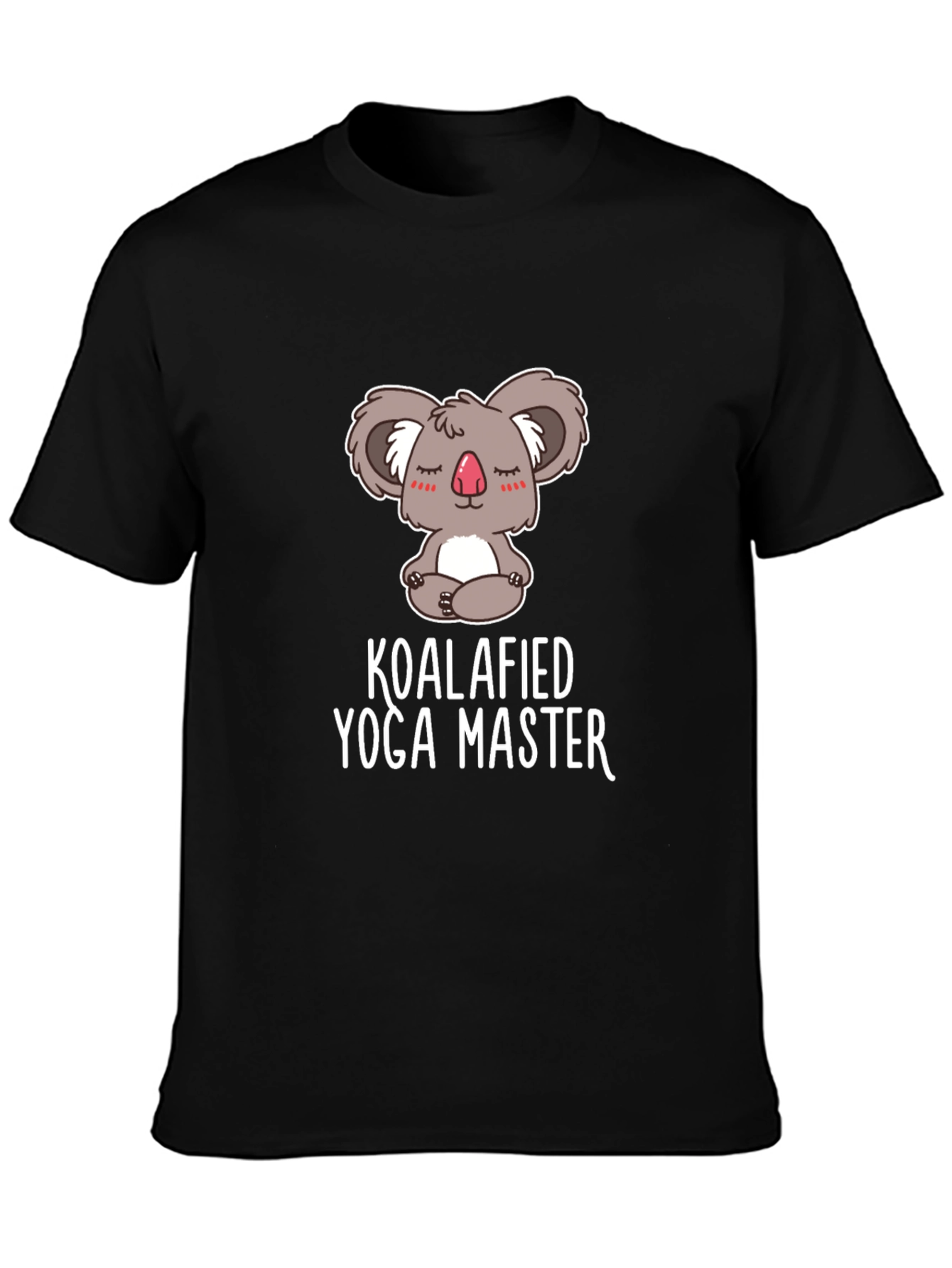 Koalafied Yoga Master Black T-Shirt