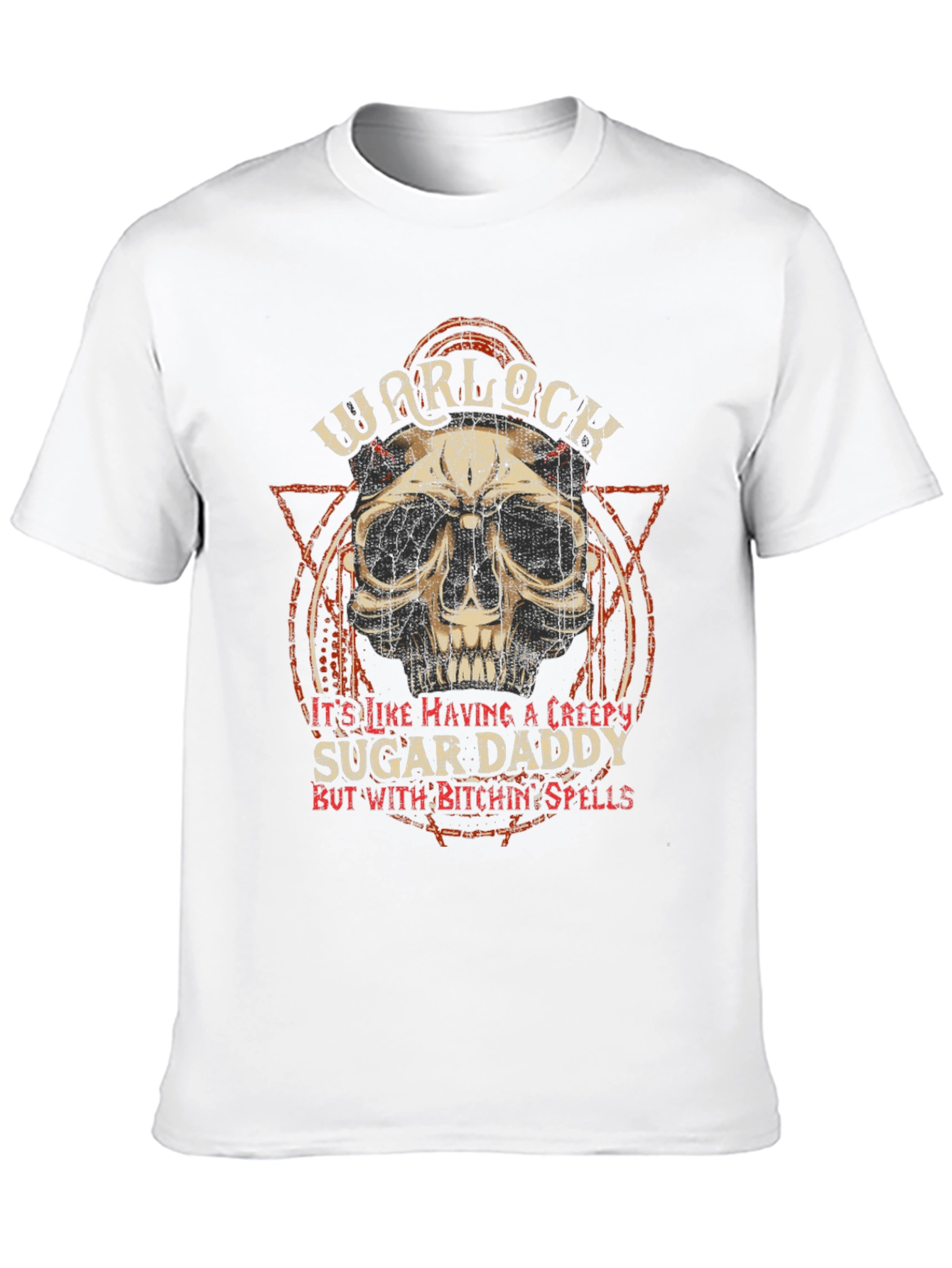 Warlock Sugar Daddy Graphic T-Shirt - Black