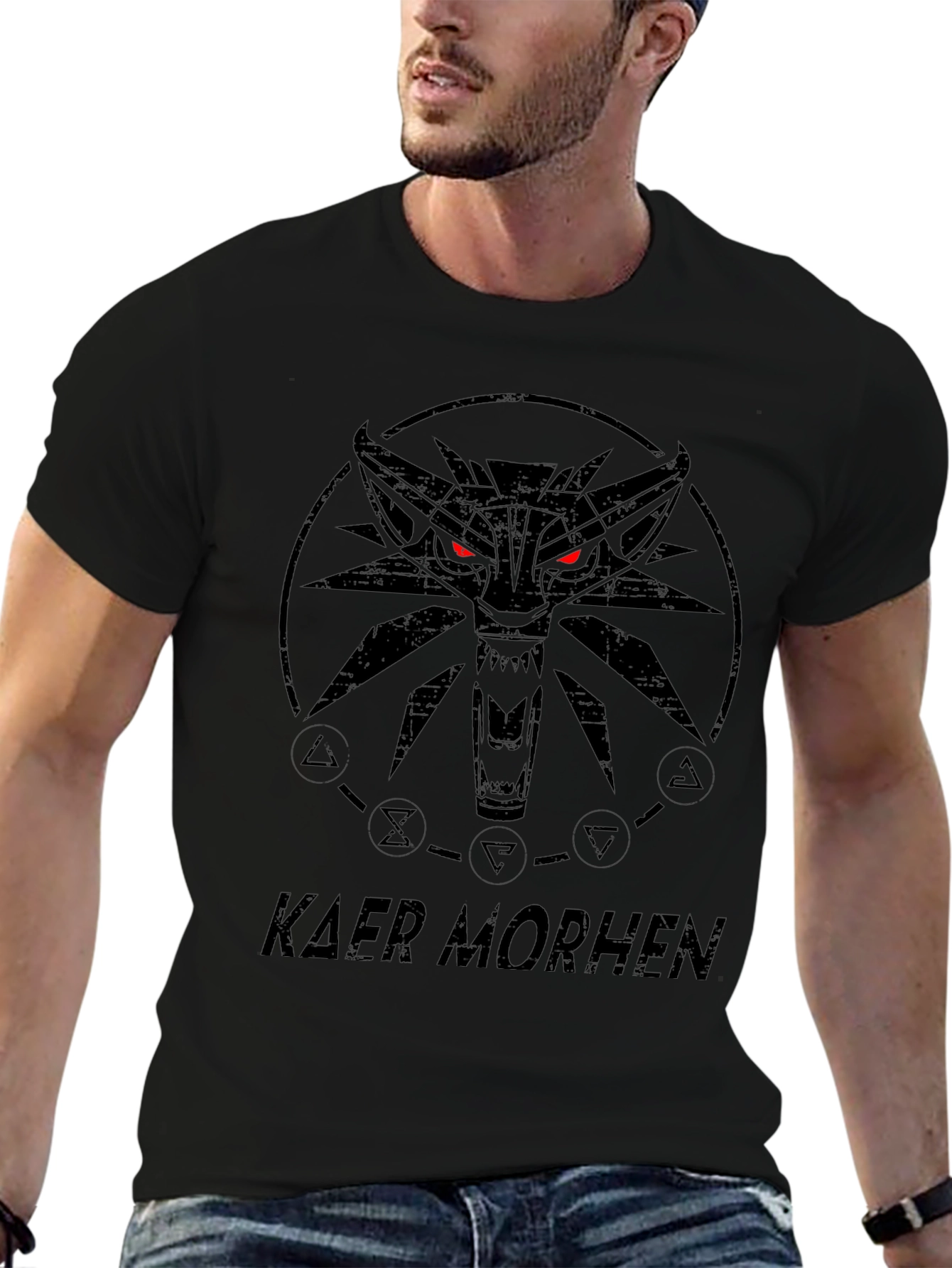 Kaer Morhen Witcher T-Shirt - Black Graphic Tee