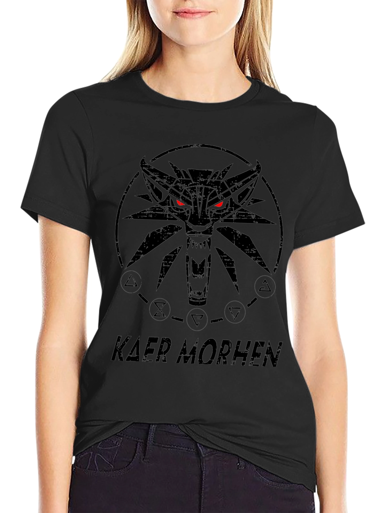 Kaer Morhen Witcher T-Shirt - Black Graphic Tee