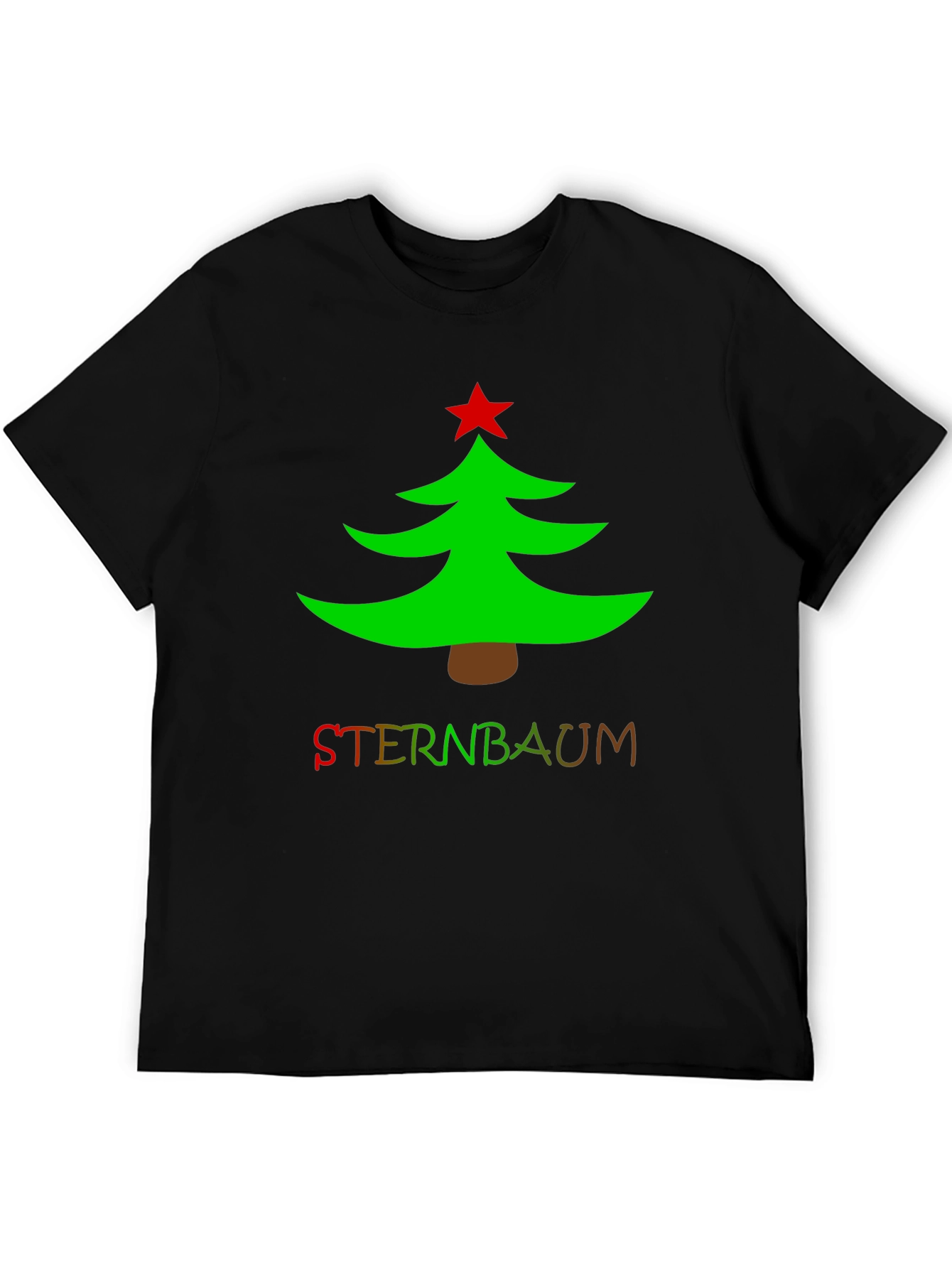 Festive Christmas Tree Graphic Tee