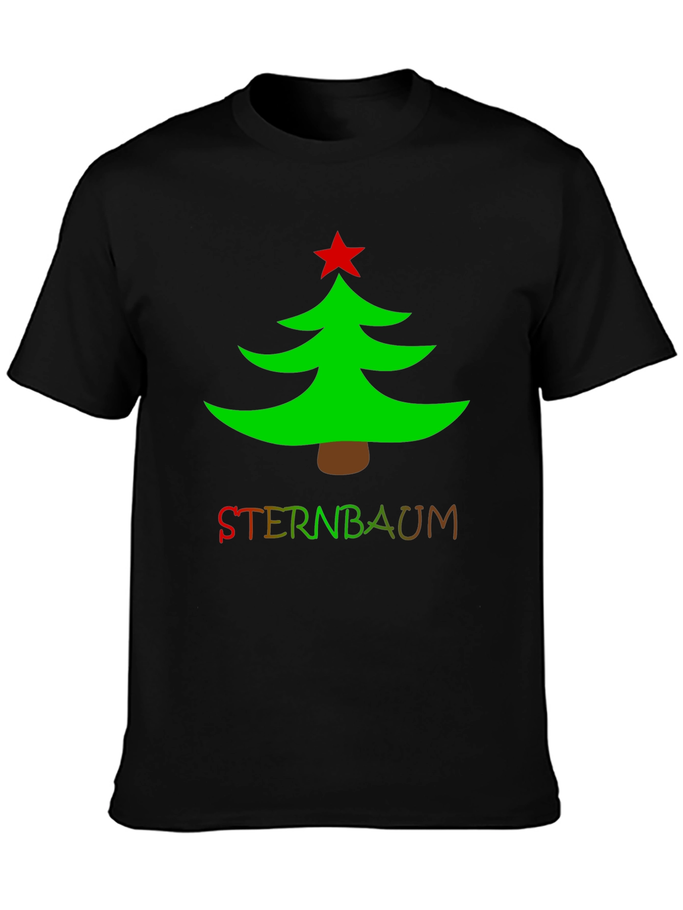 Festive Christmas Tree Graphic Tee
