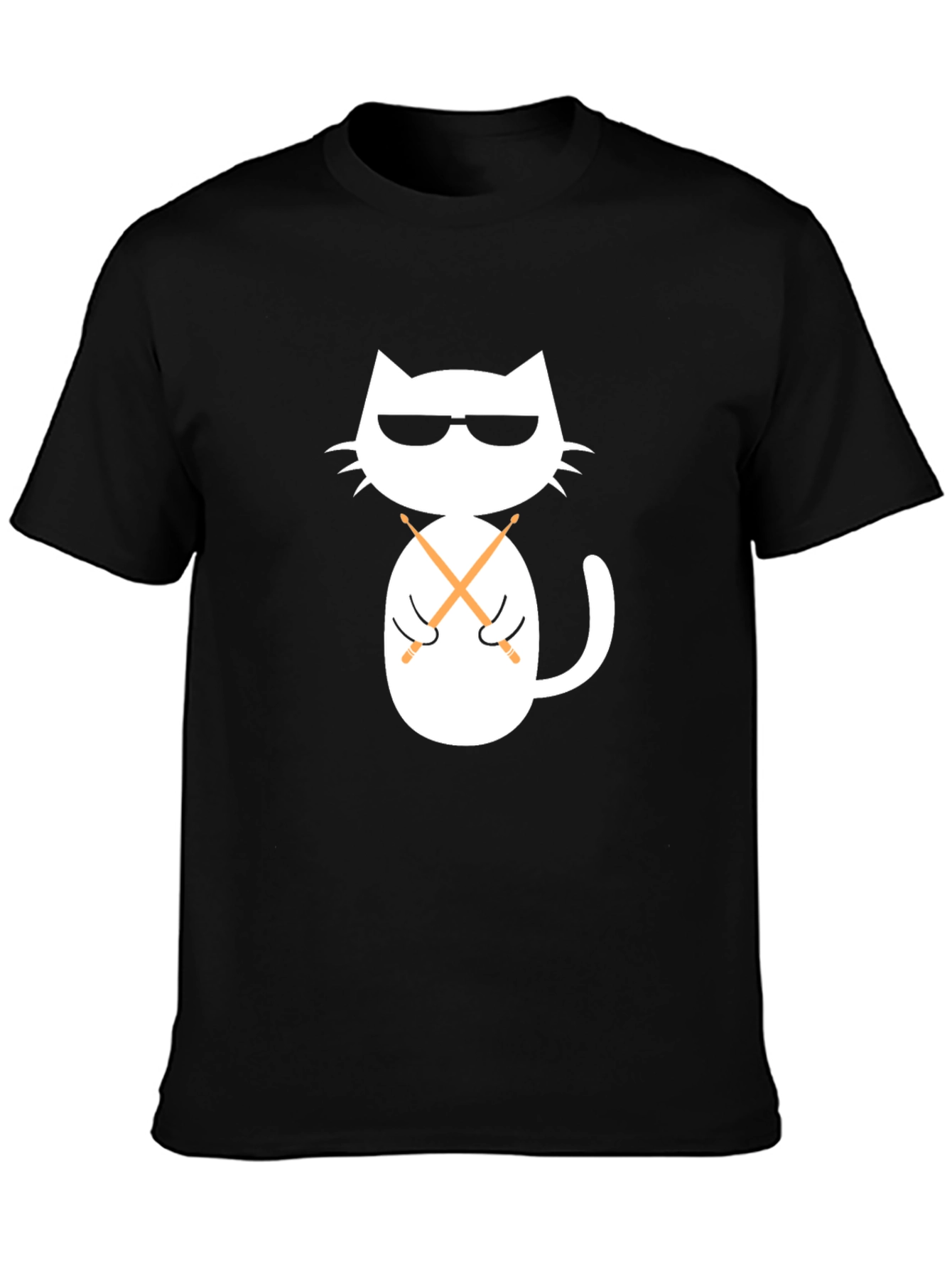 Cool Cat Drummer T-Shirt