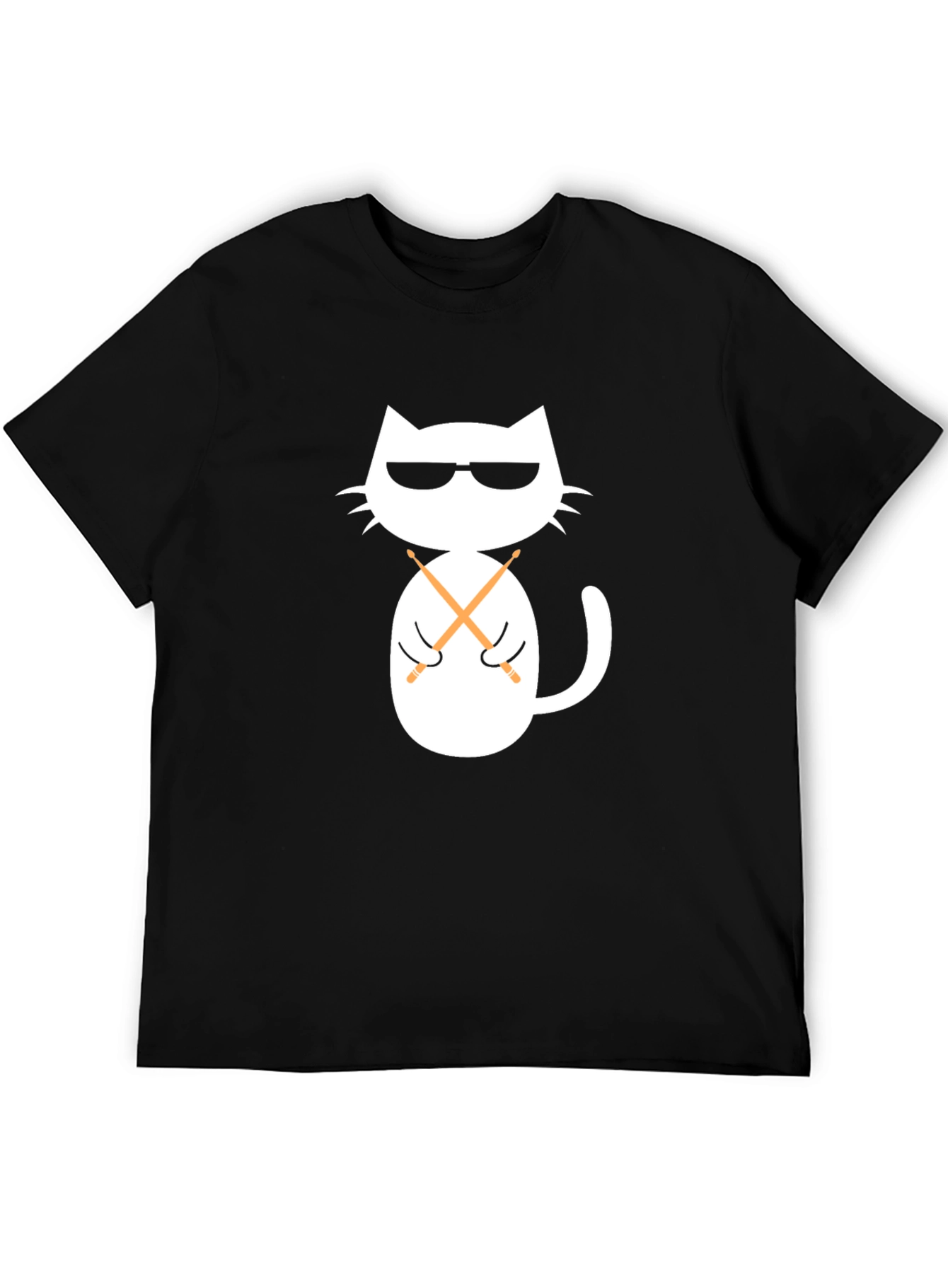 Cool Cat Drummer T-Shirt