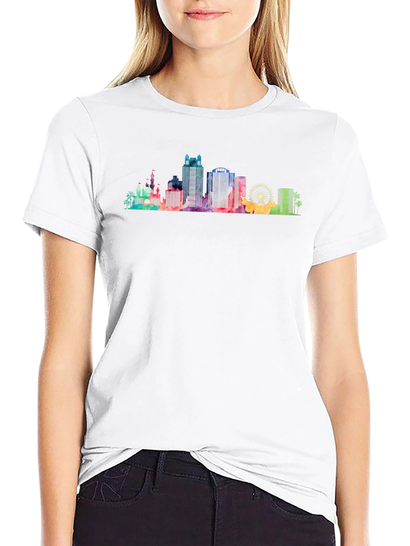 Orlando Florida Skyline T-Shirt