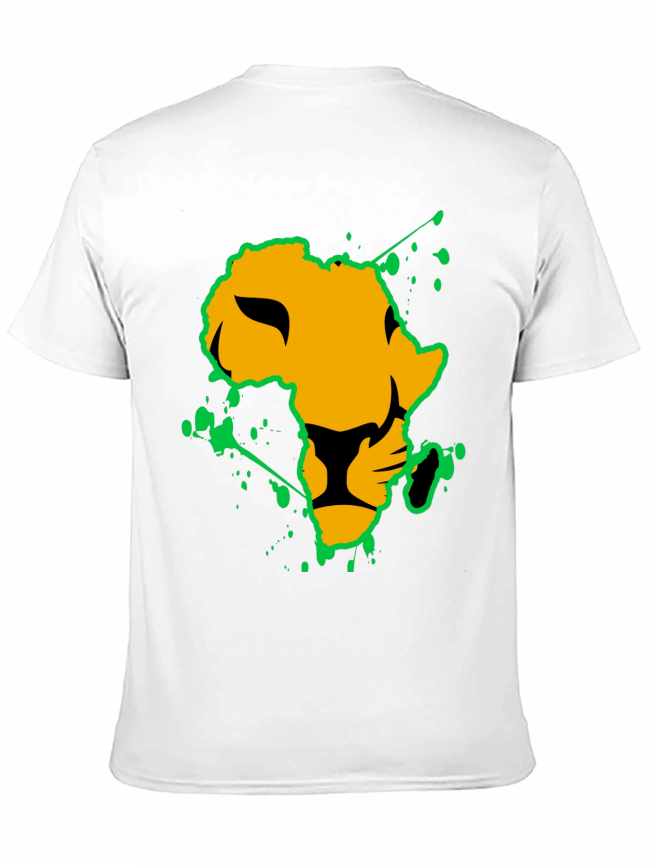 Lion Africa Graphic Tee - Black