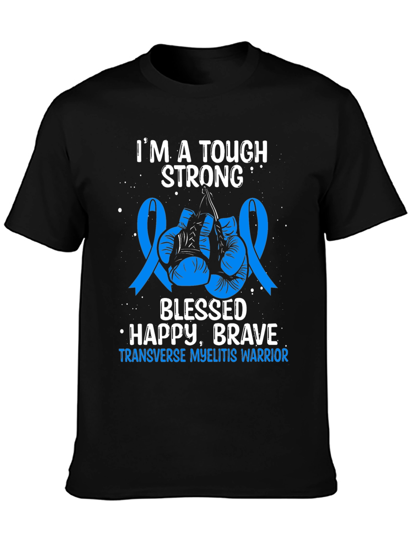 Transverse Myelitis Warrior Graphic Tee