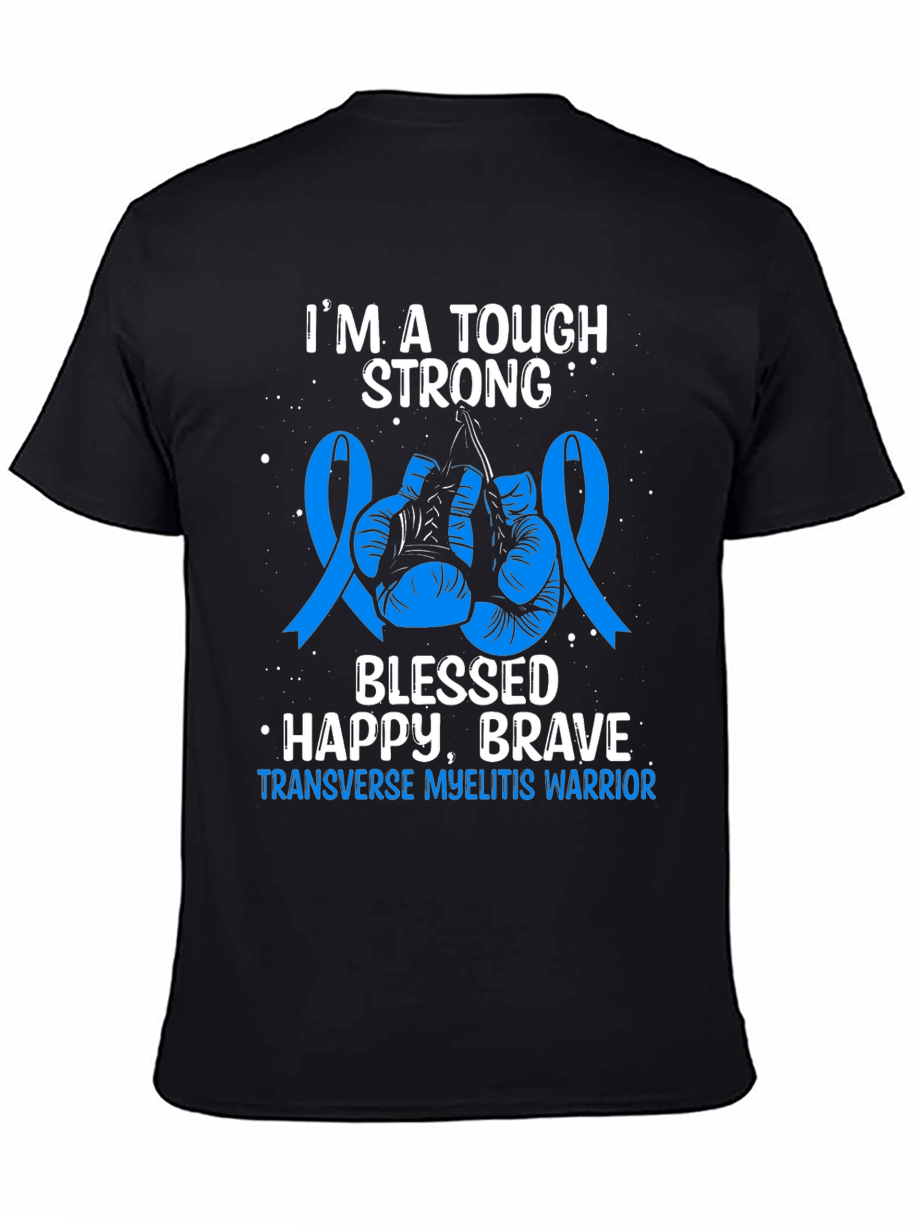 Transverse Myelitis Warrior Graphic Tee