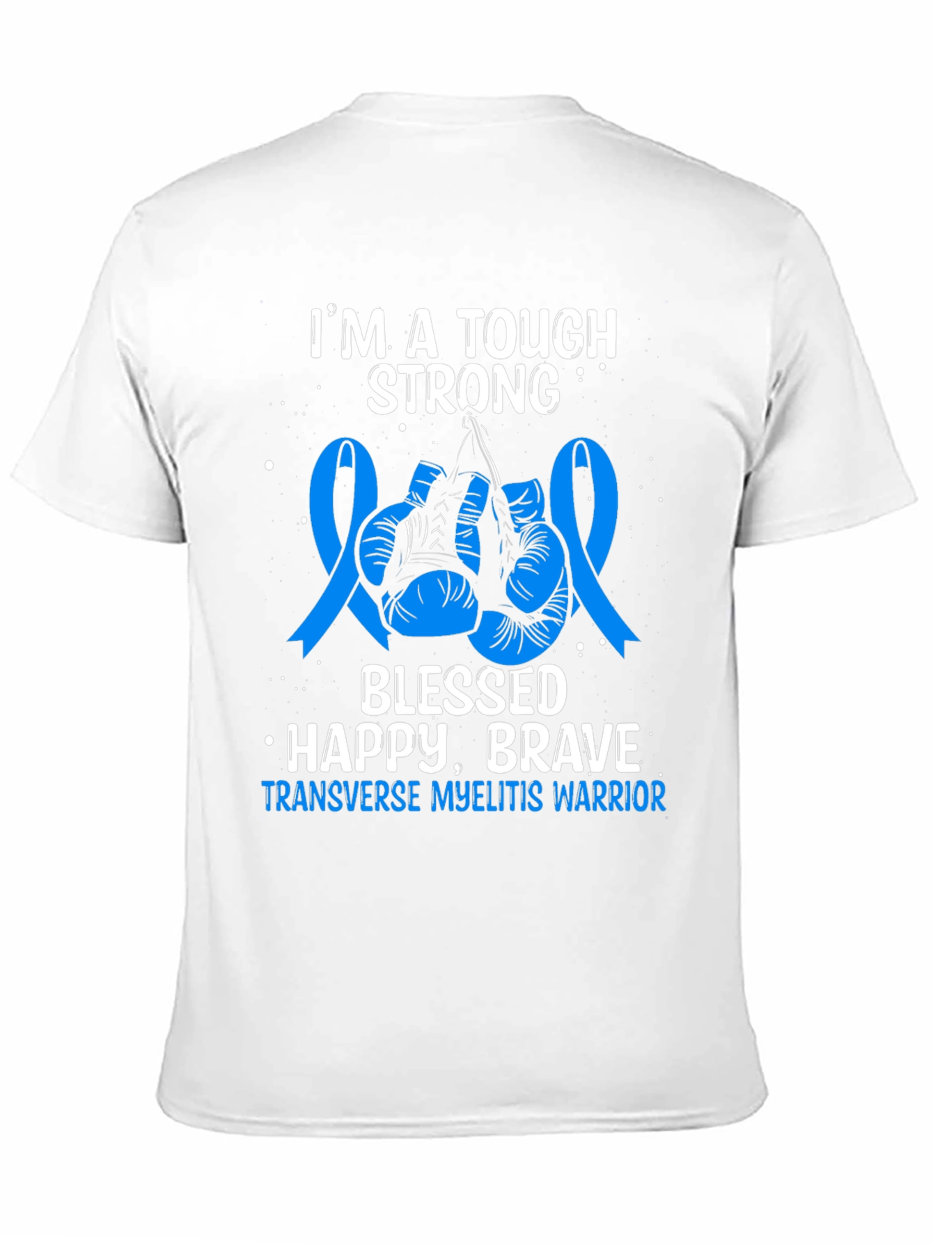 Transverse Myelitis Warrior Graphic Tee