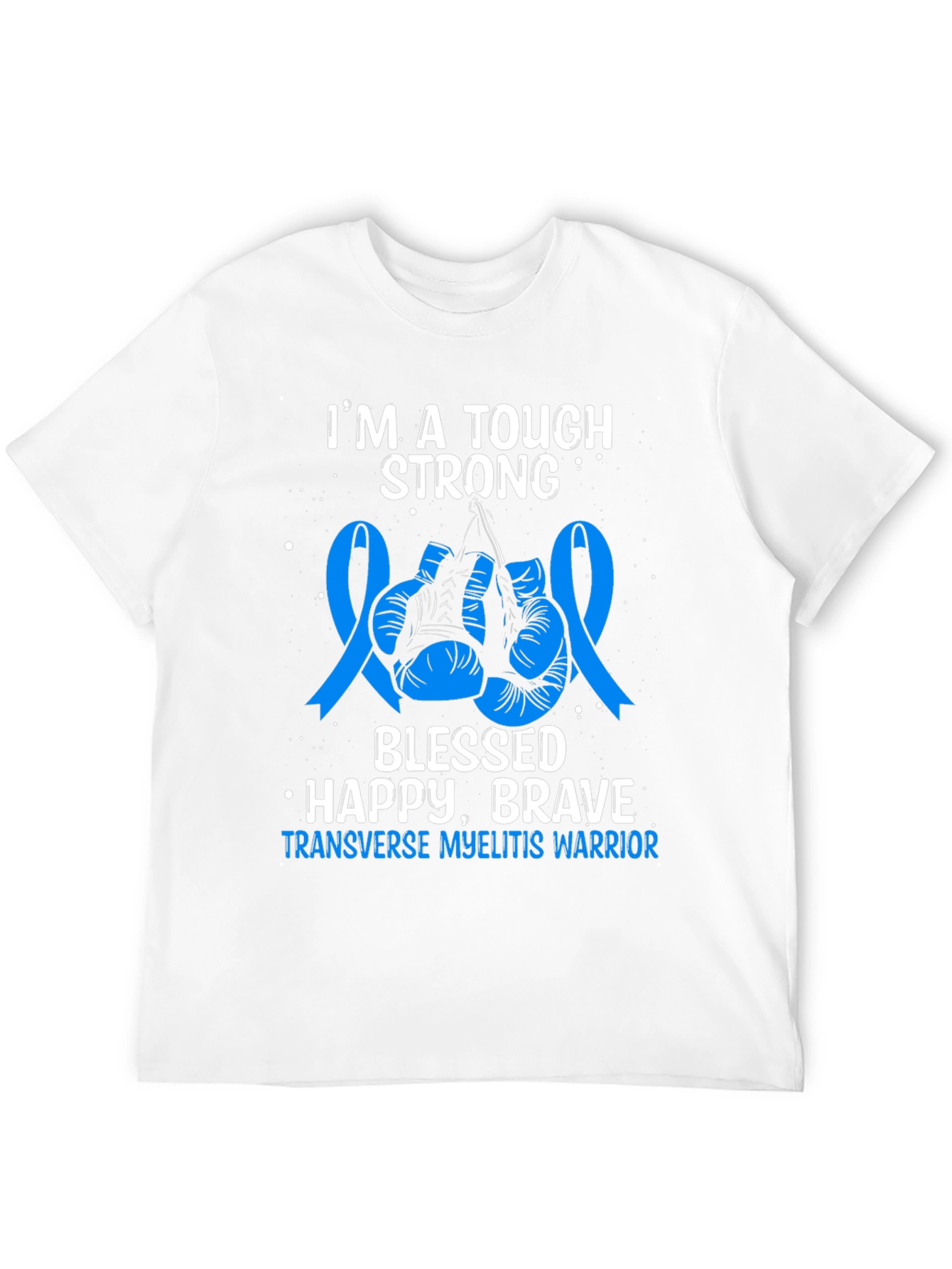 Transverse Myelitis Warrior Graphic Tee