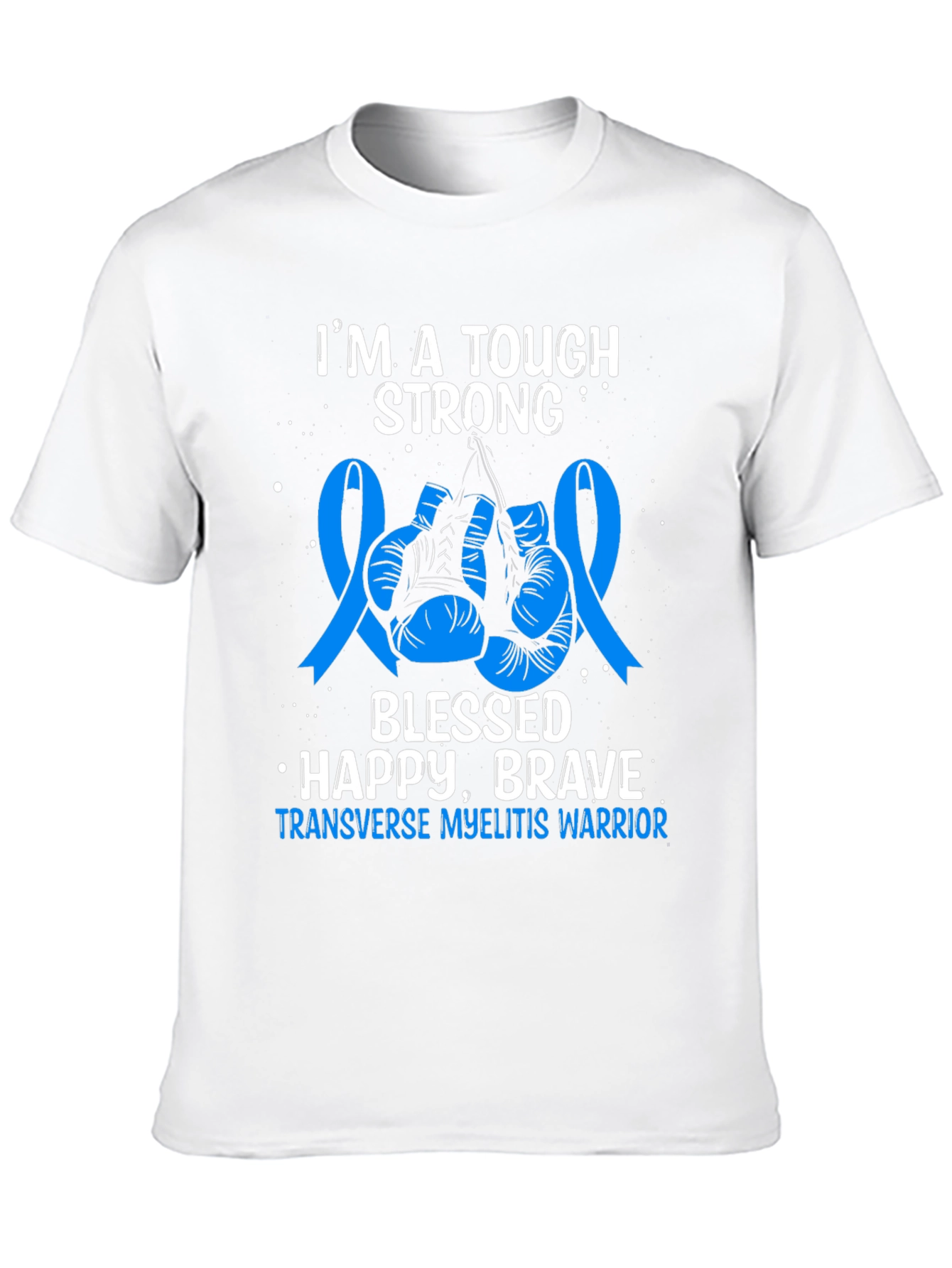 Transverse Myelitis Warrior Graphic Tee