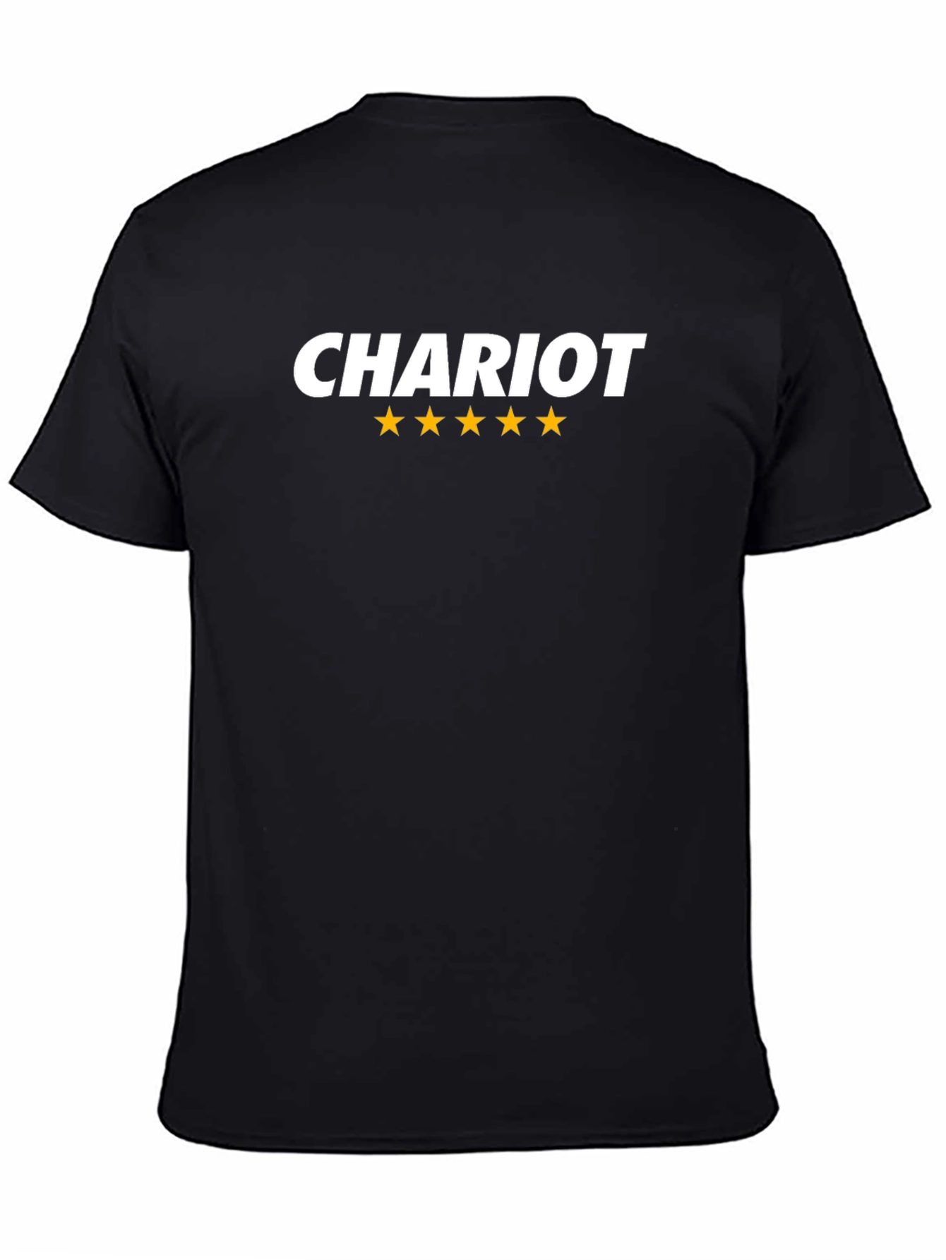 Chariot Star Black Tee - Premium Menswear