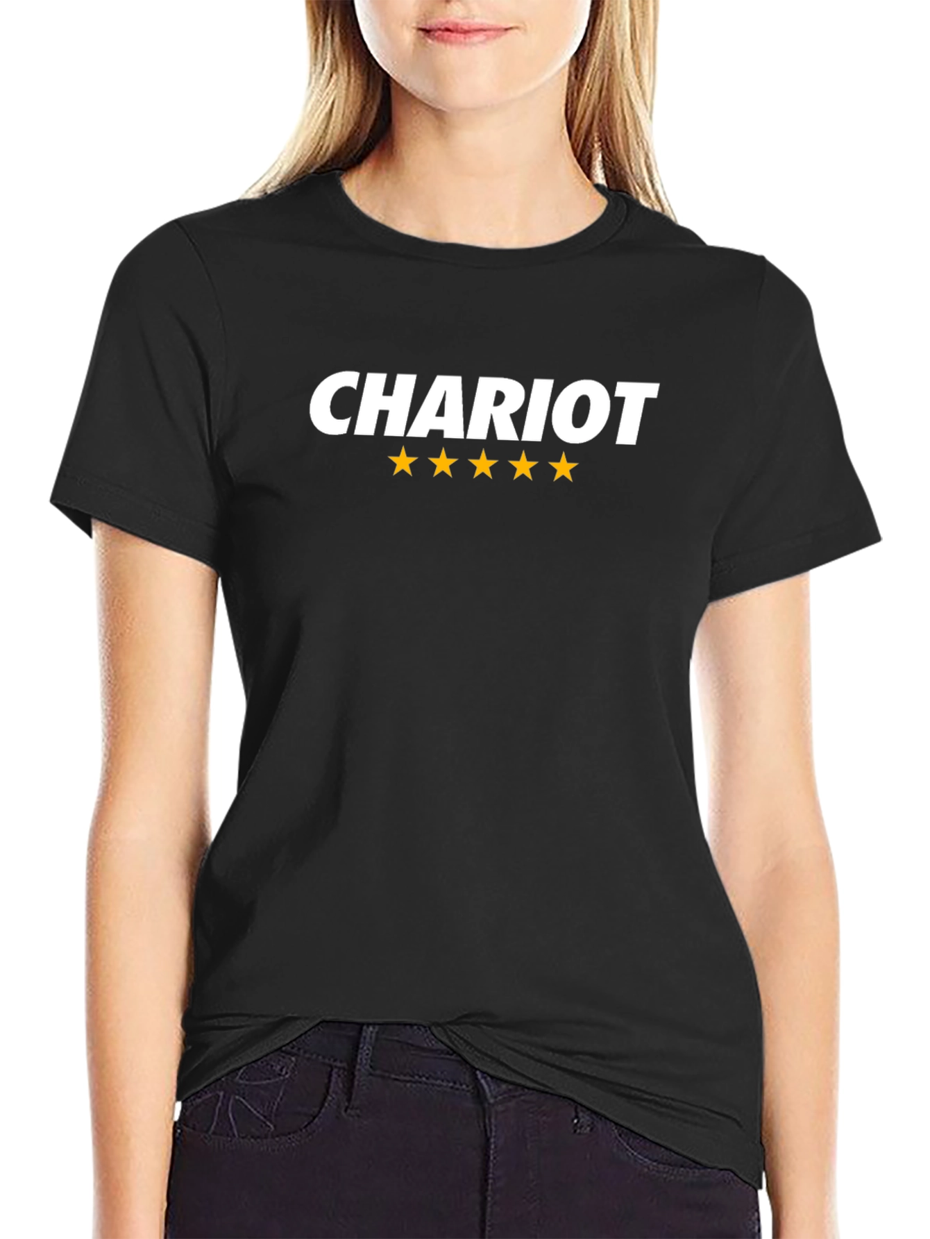 Chariot Star Black Tee - Premium Menswear