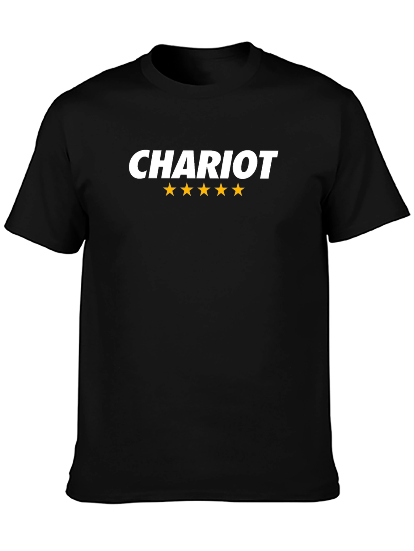 Chariot Star Black Tee - Premium Menswear