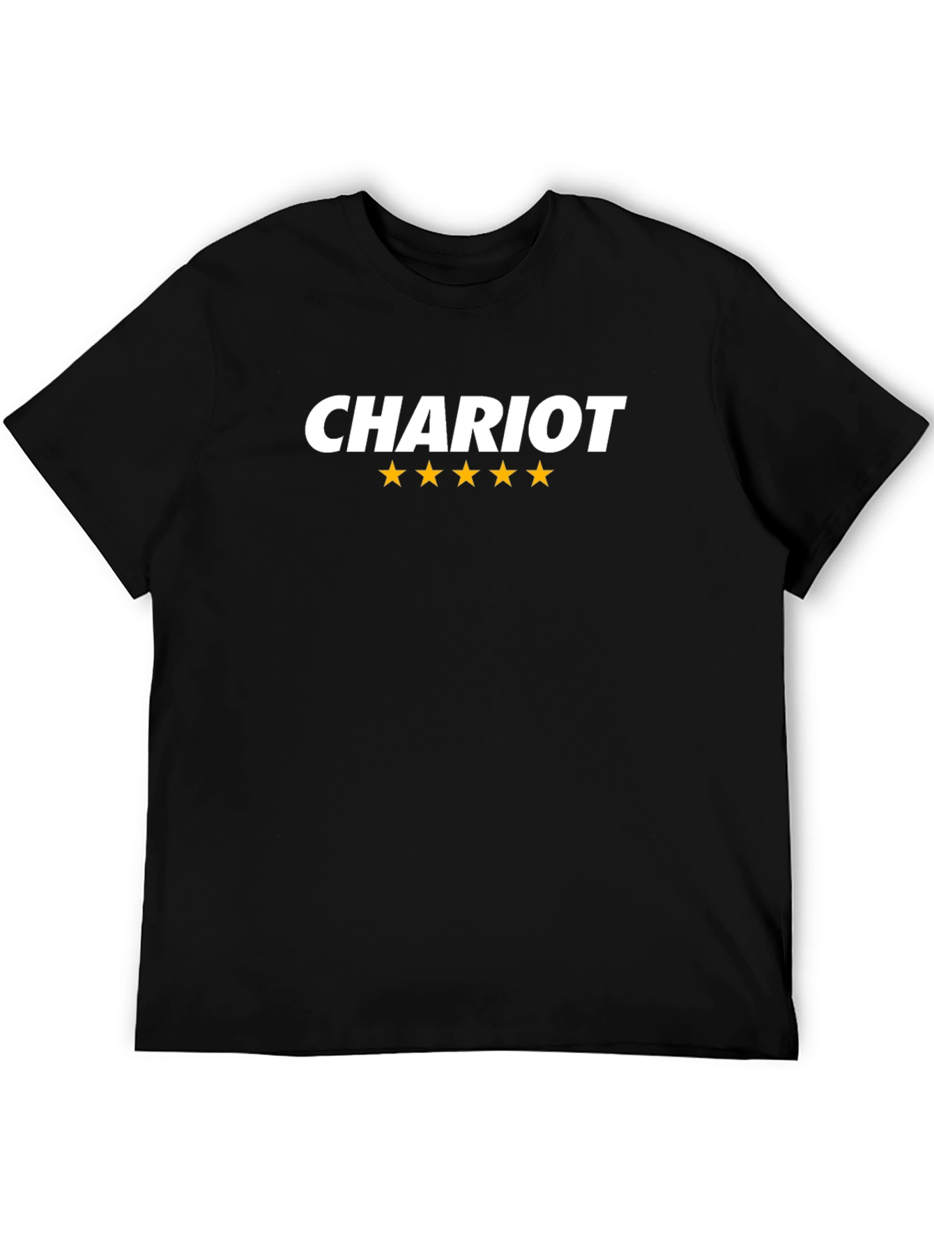Chariot Star Black Tee - Premium Menswear