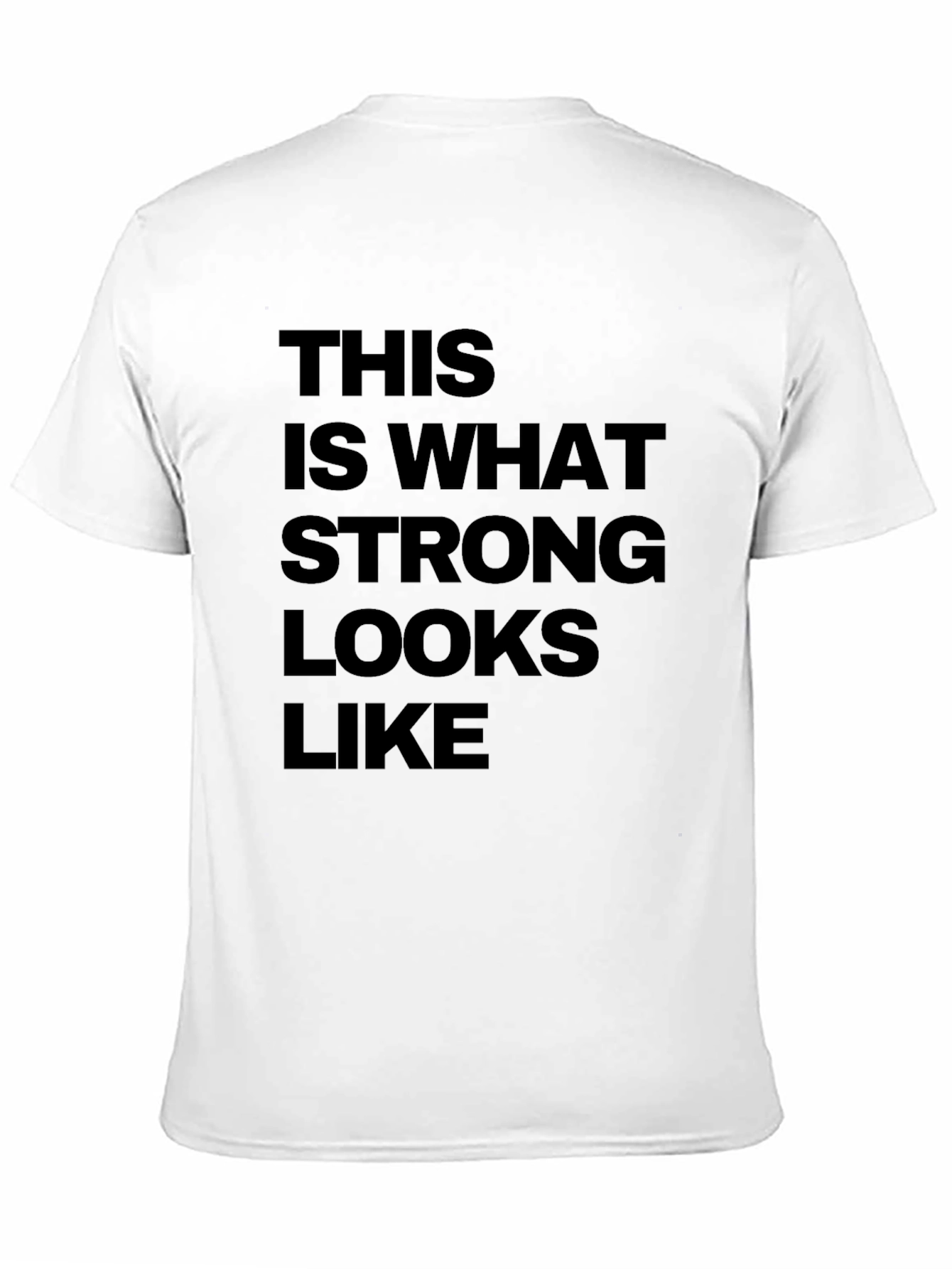 Strong Looks Graphic Tee - Black