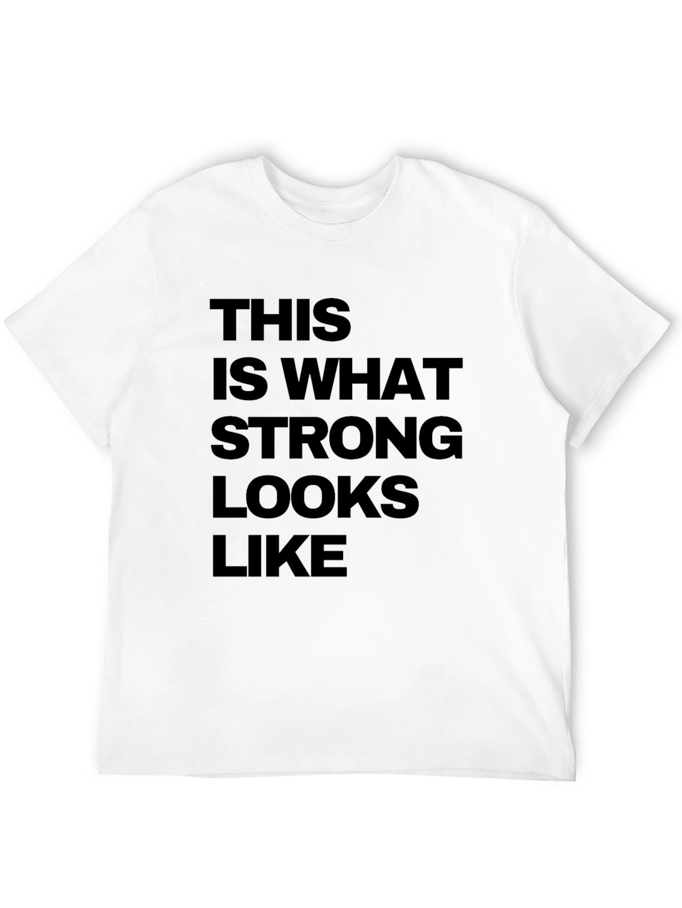 Strong Looks Graphic Tee - Black