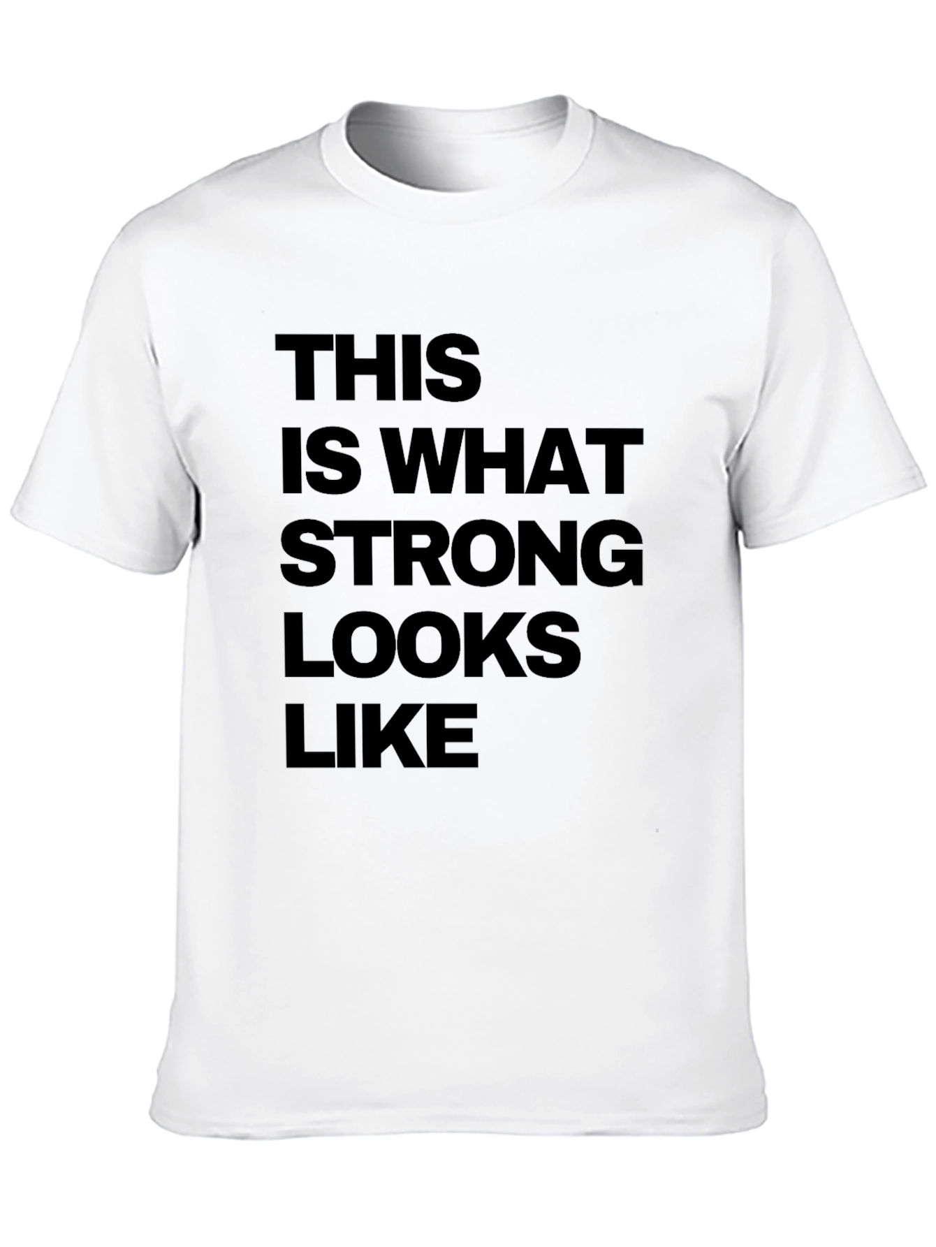 Strong Looks Graphic Tee - Black