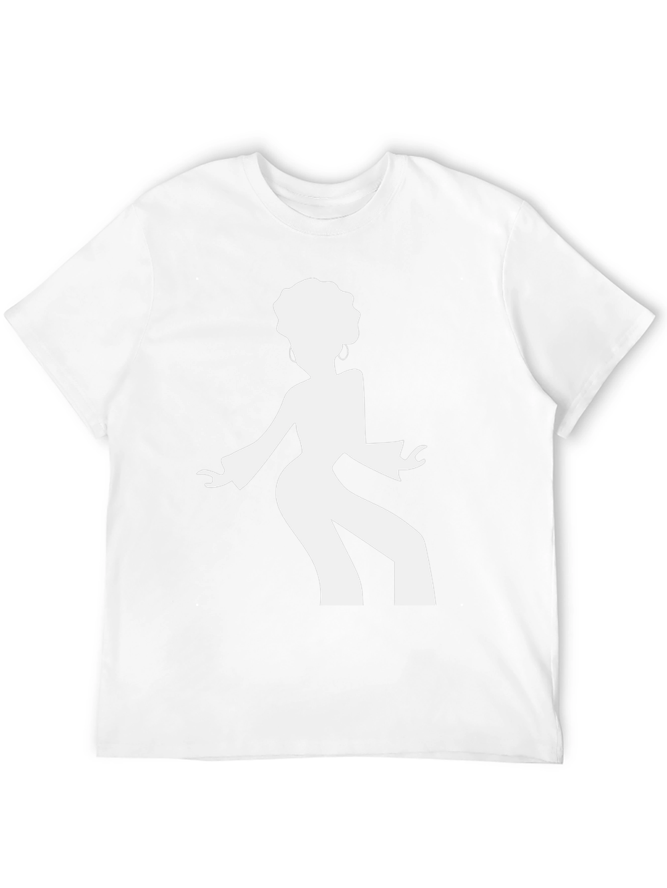 Funky Afro Silhouette T-Shirt