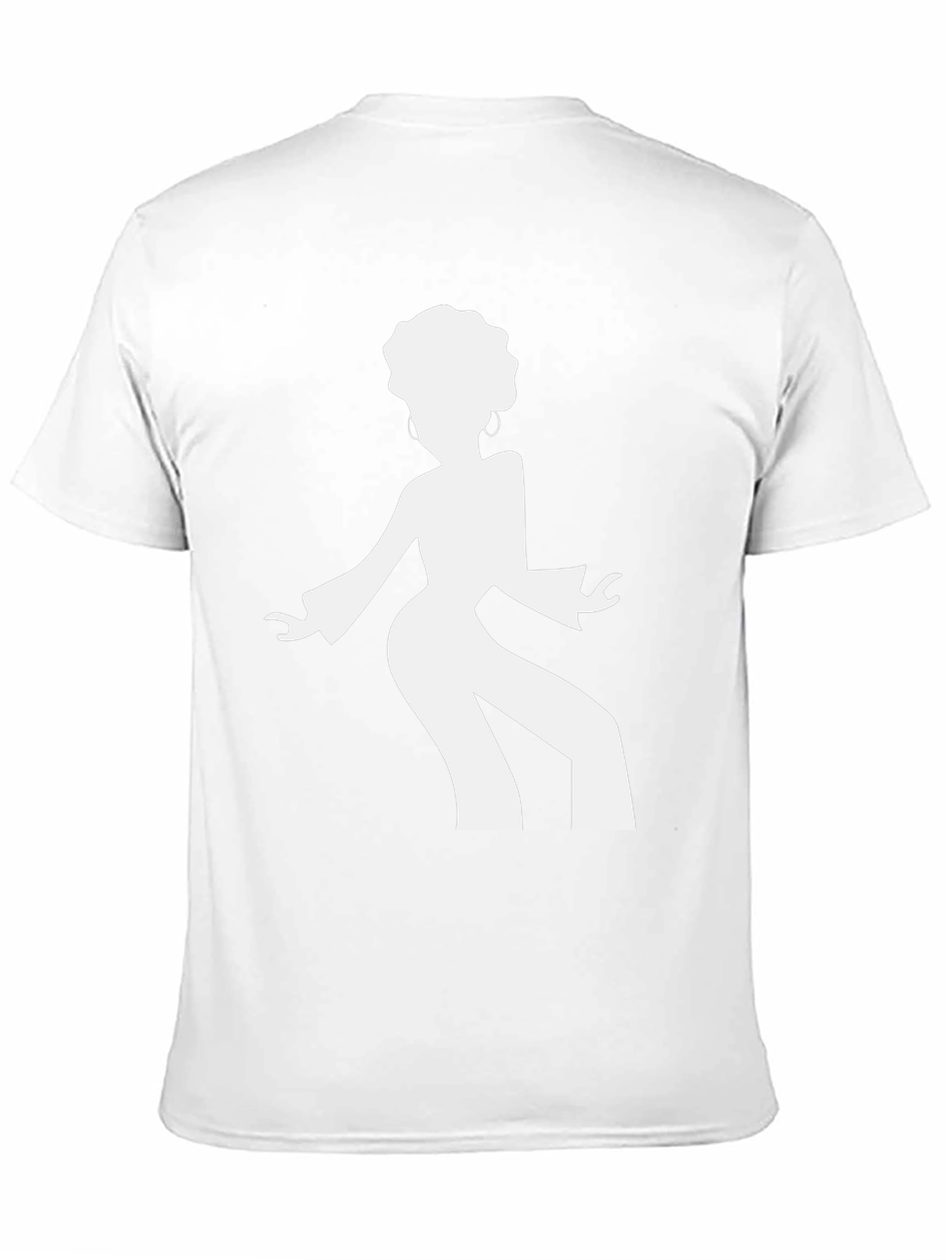 Funky Afro Silhouette T-Shirt