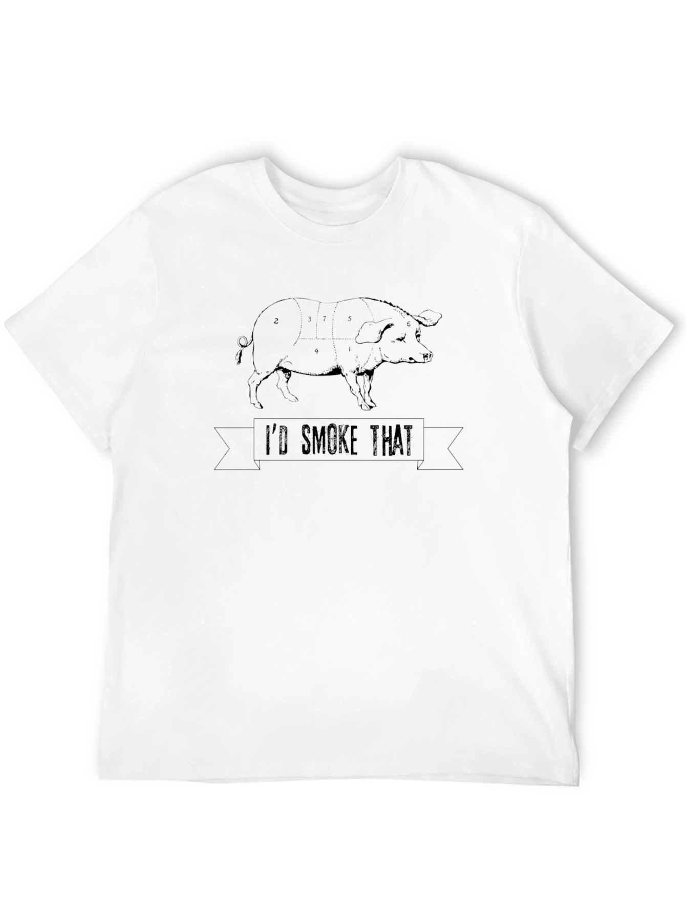 Id Smoke That BBQ Pig T-Shirt