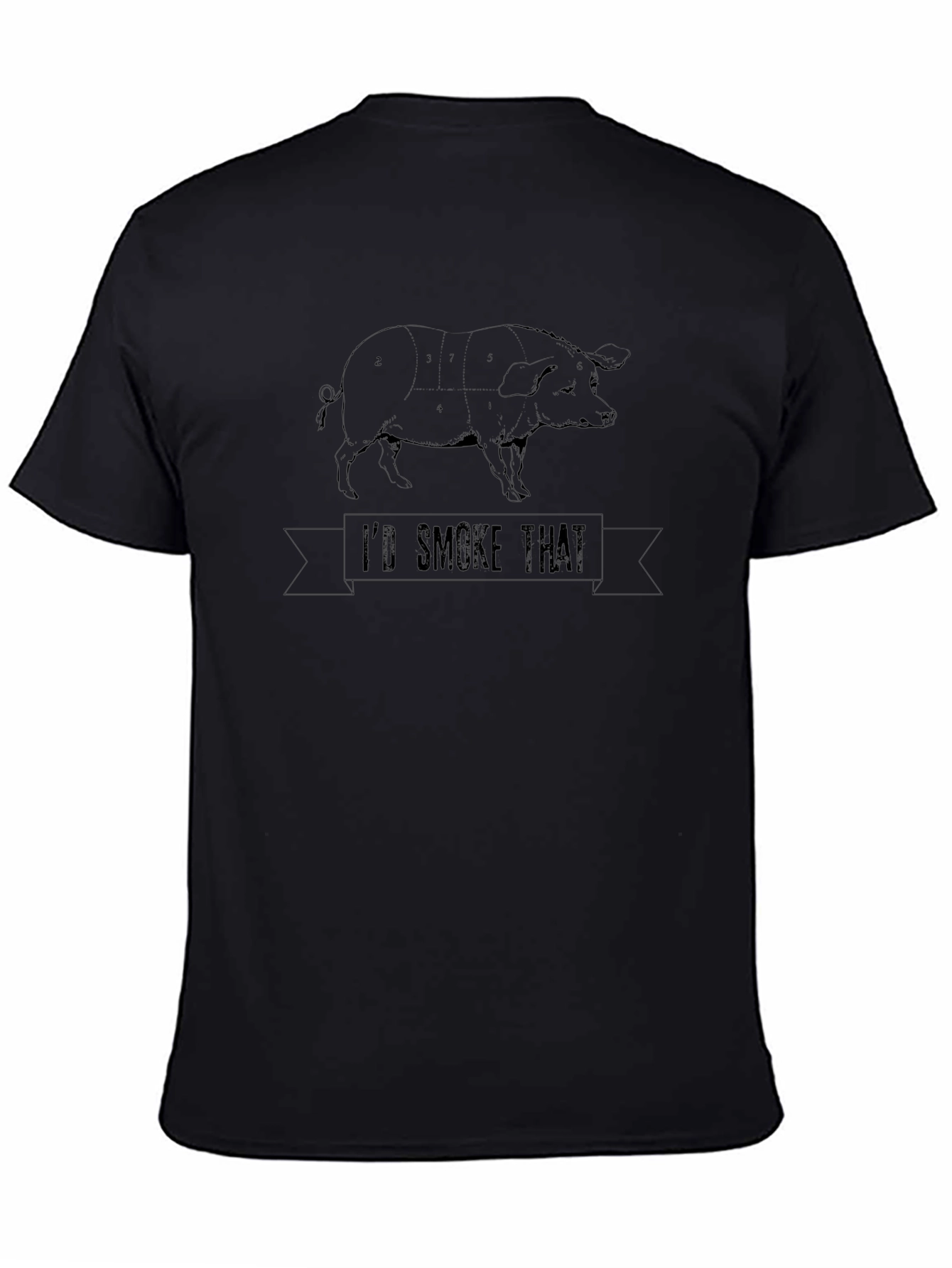 Id Smoke That BBQ Pig T-Shirt