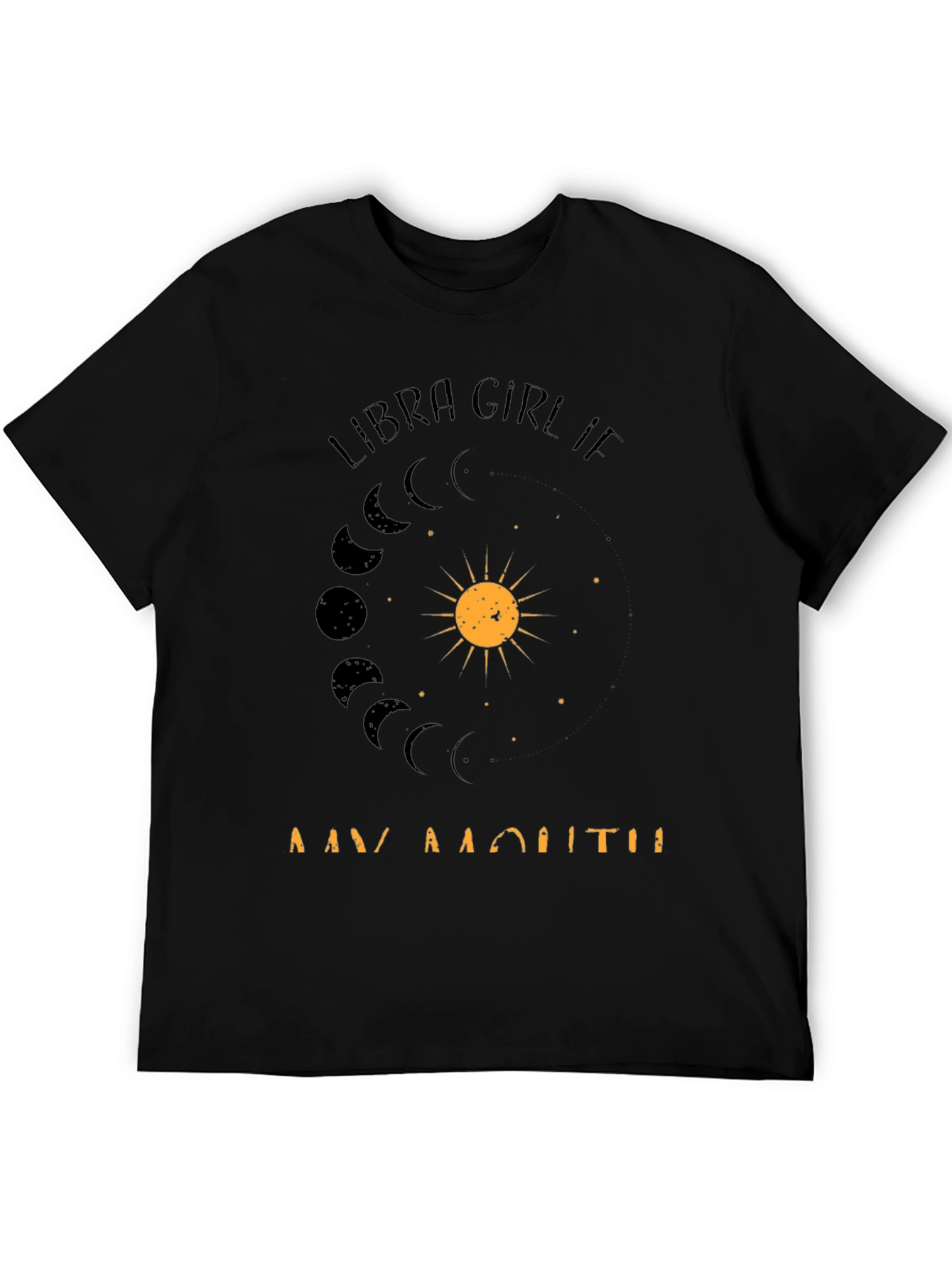 Libra Girl Birthday Month T-Shirt - Zodiac Design