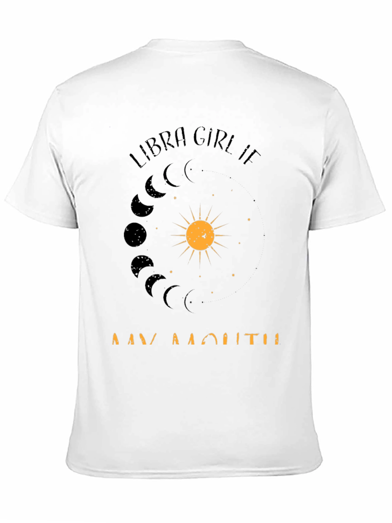 Libra Girl Birthday Month T-Shirt - Zodiac Design