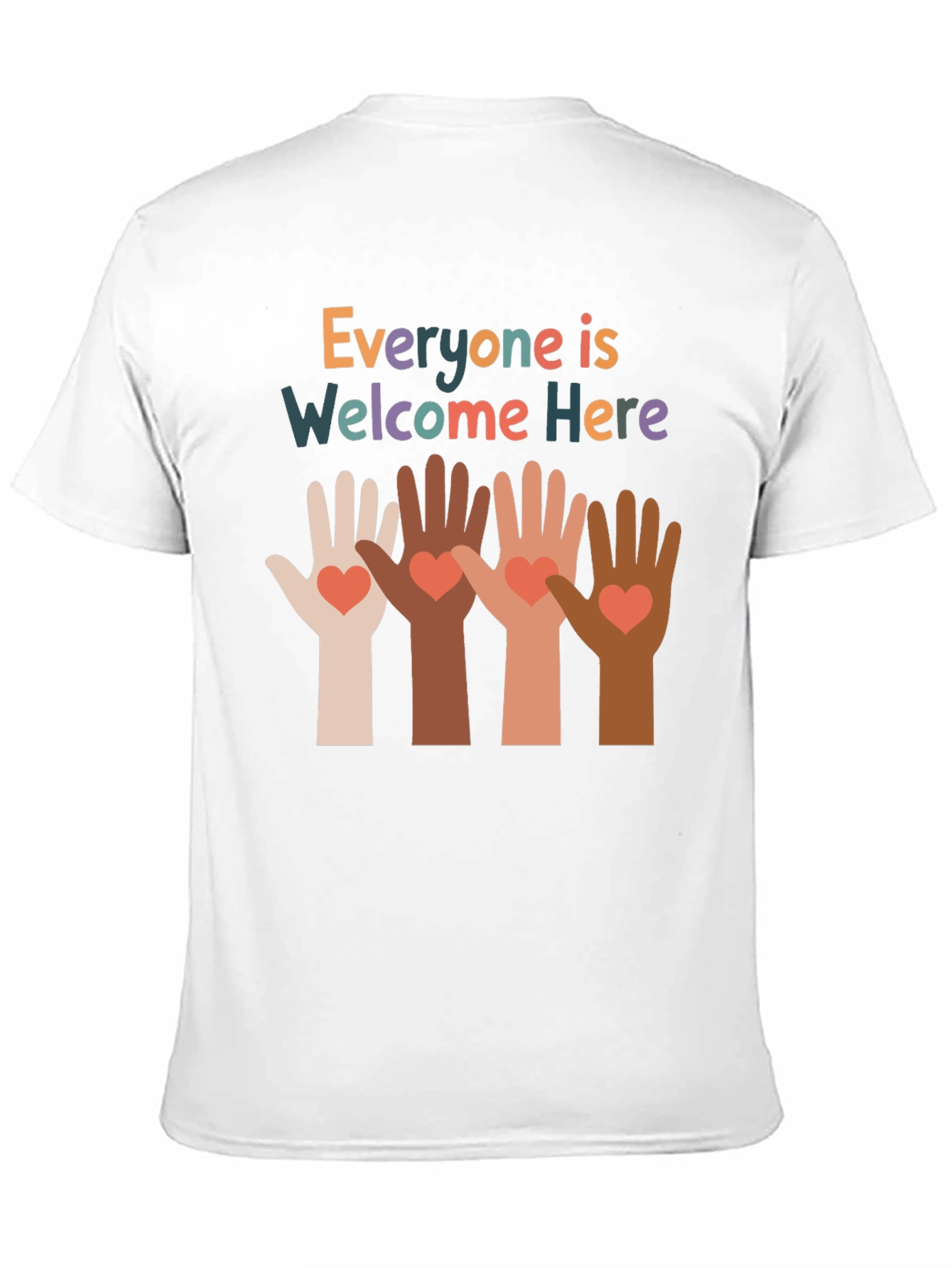 Everyone Is Welcome Here Graphic Tee