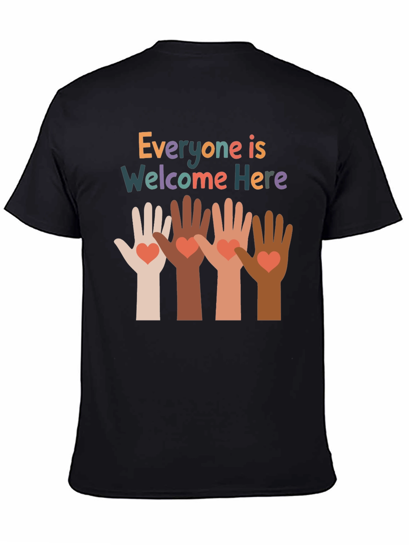 Everyone Is Welcome Here Graphic Tee
