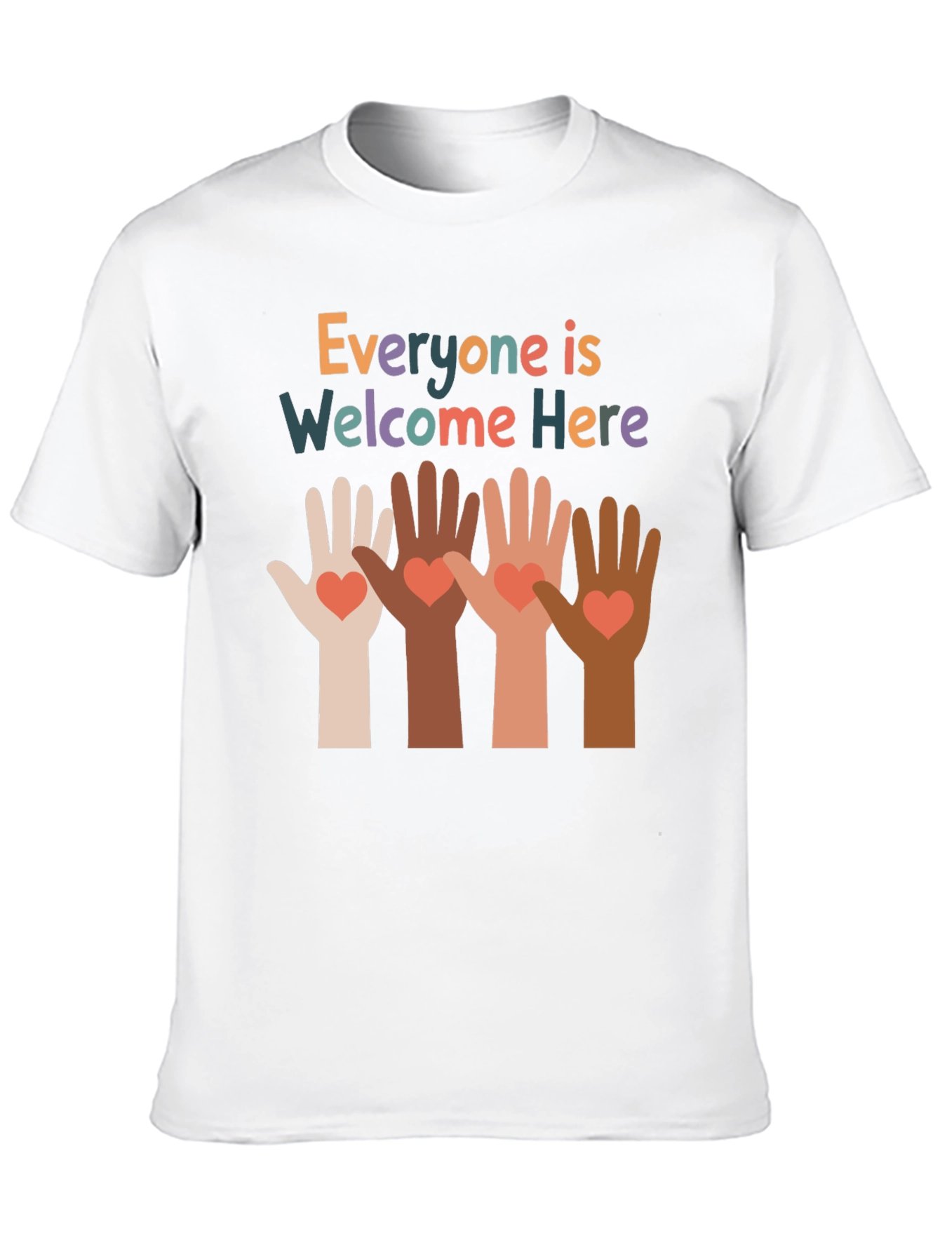 Everyone Is Welcome Here Graphic Tee