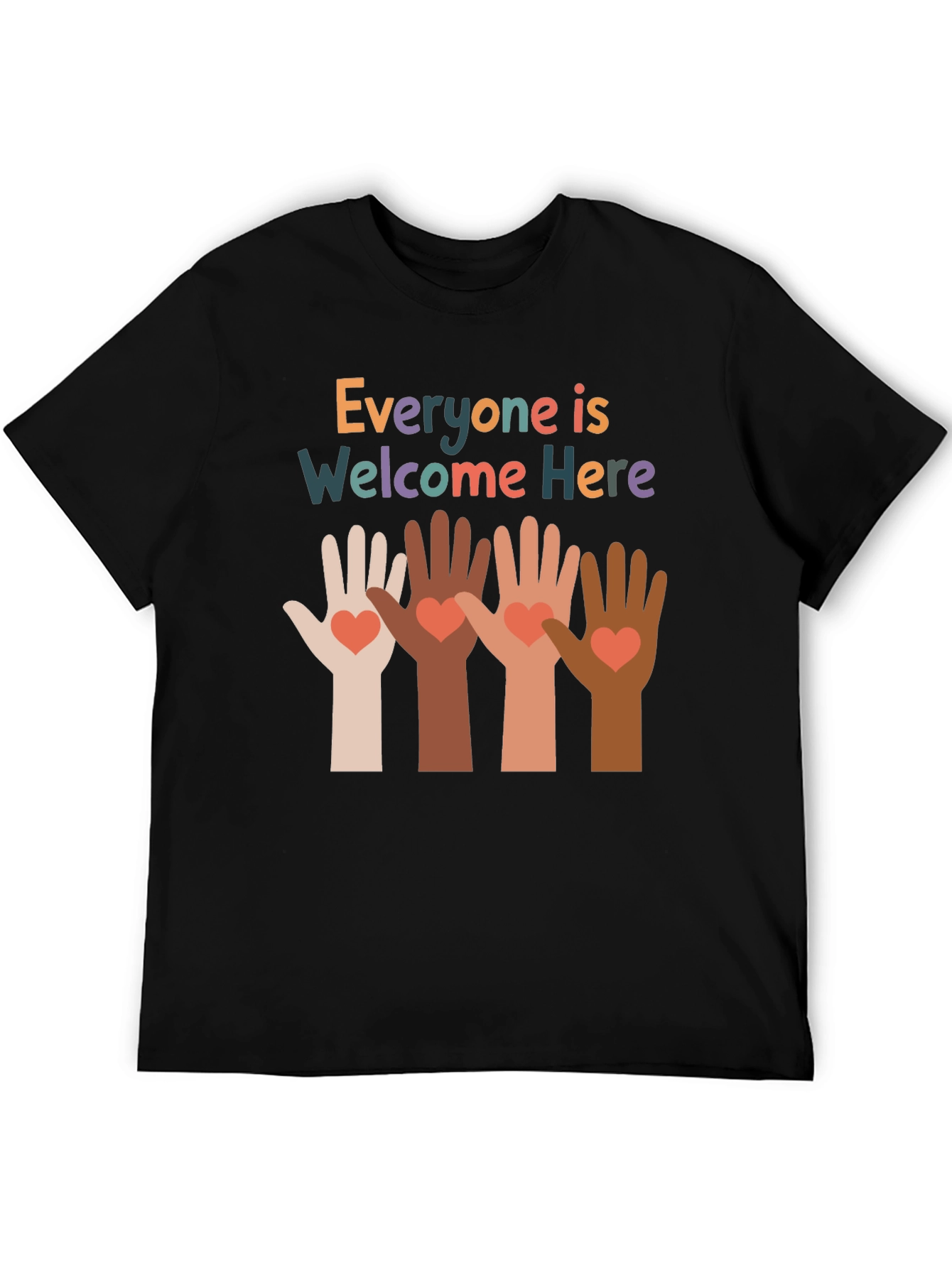Everyone Is Welcome Here Graphic Tee