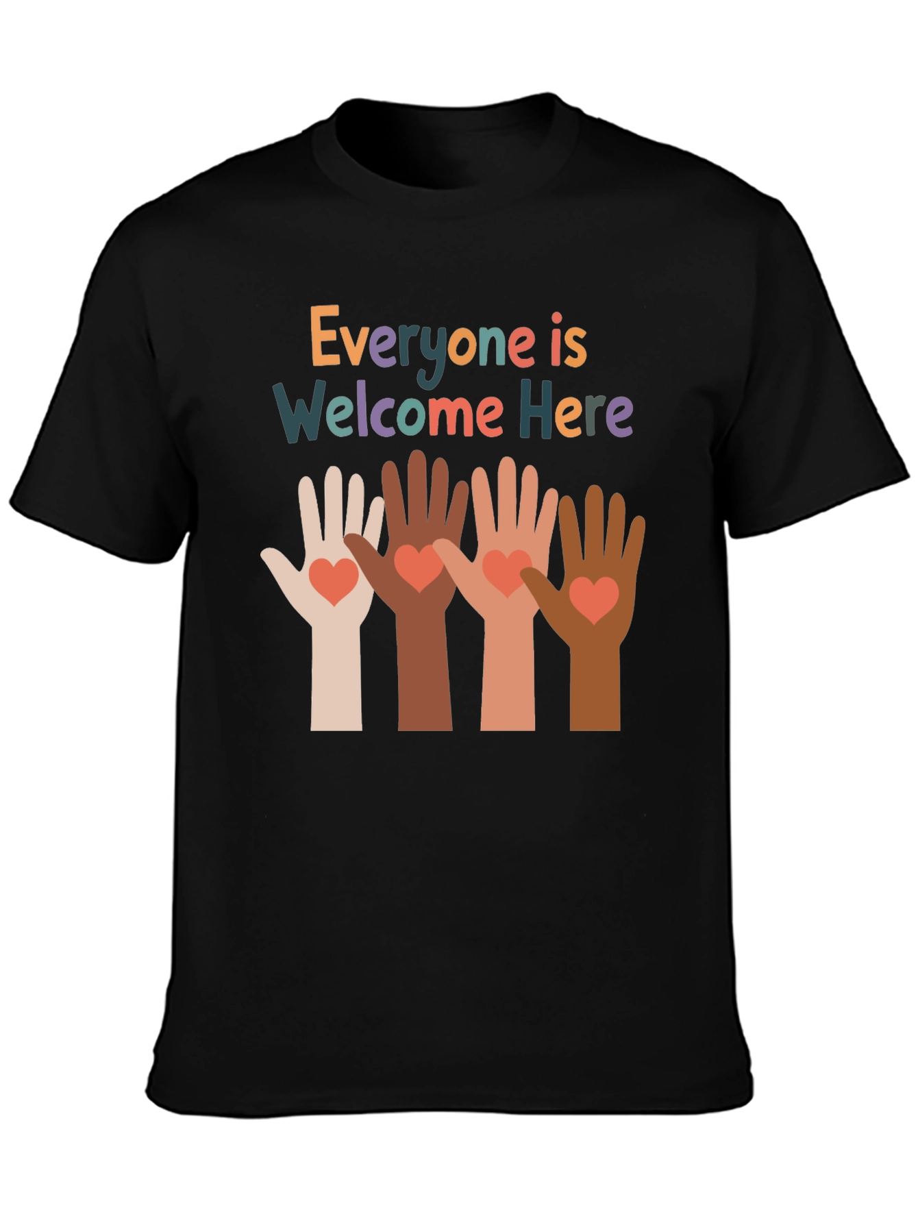 Everyone Is Welcome Here Graphic Tee