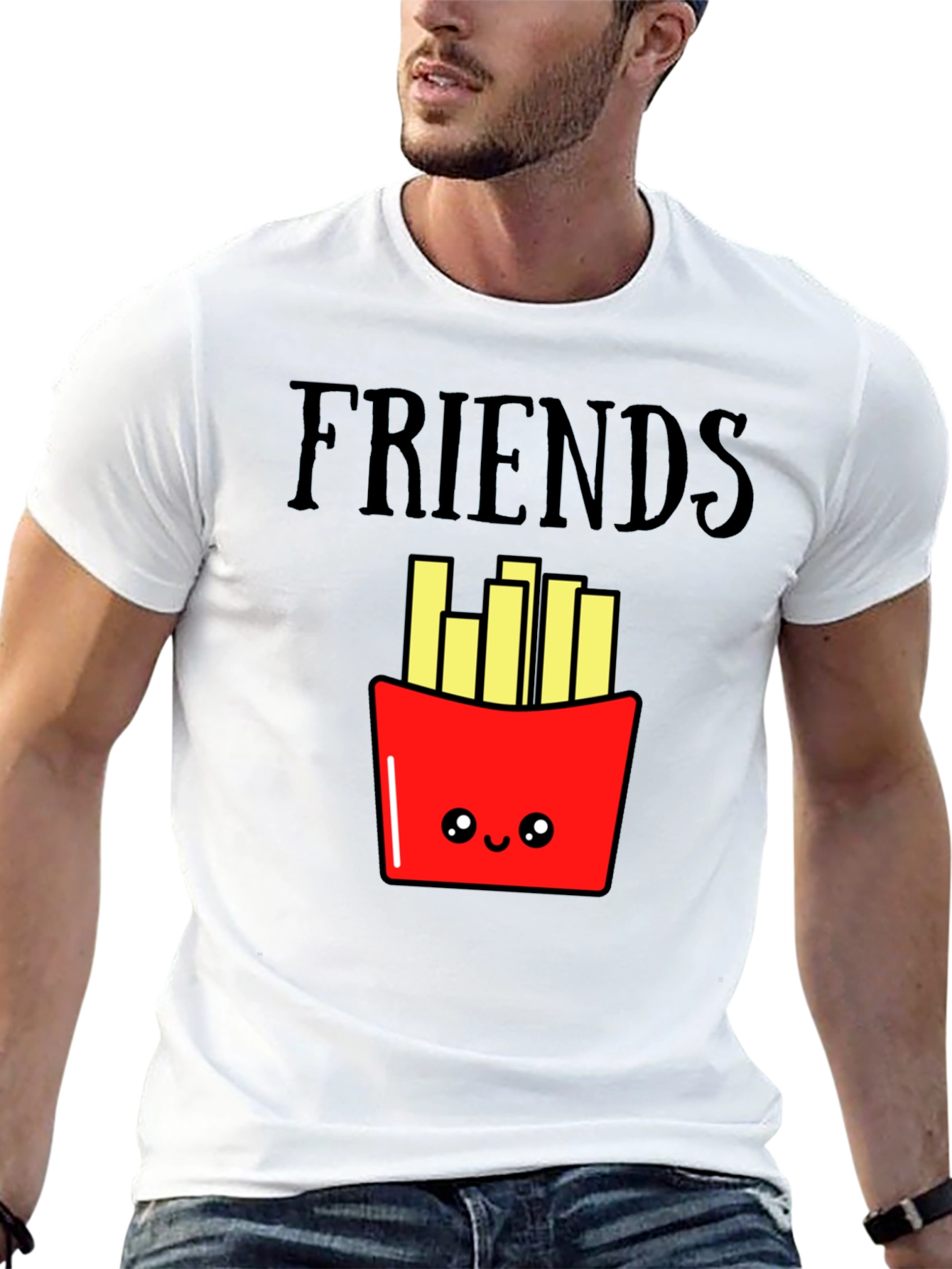 Friends French Fry Graphic Tee