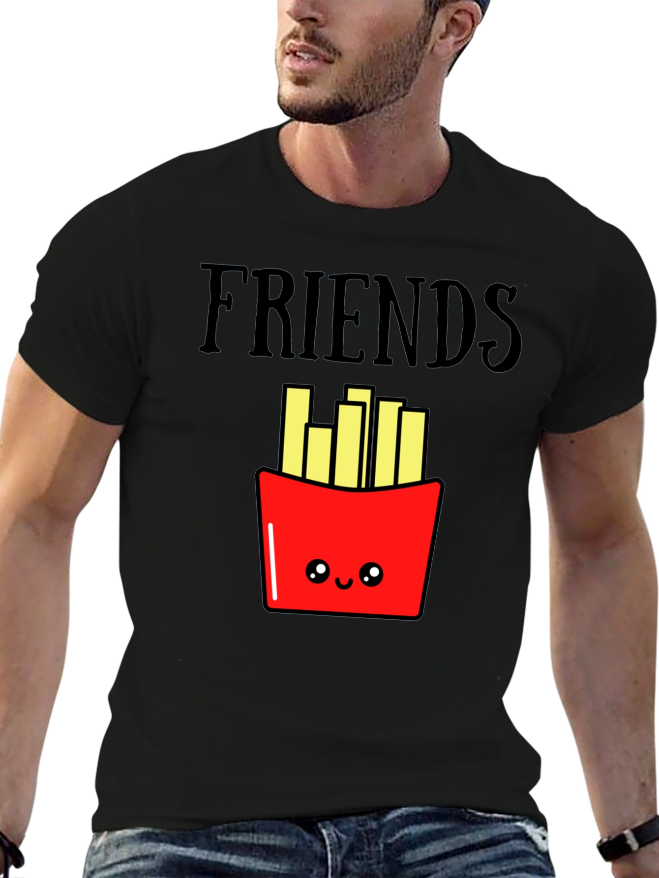 Friends French Fry Graphic Tee