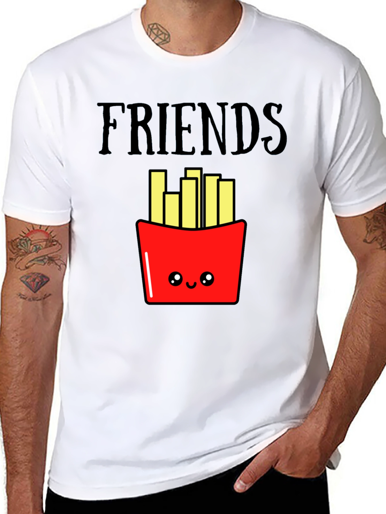 Friends French Fry Graphic Tee