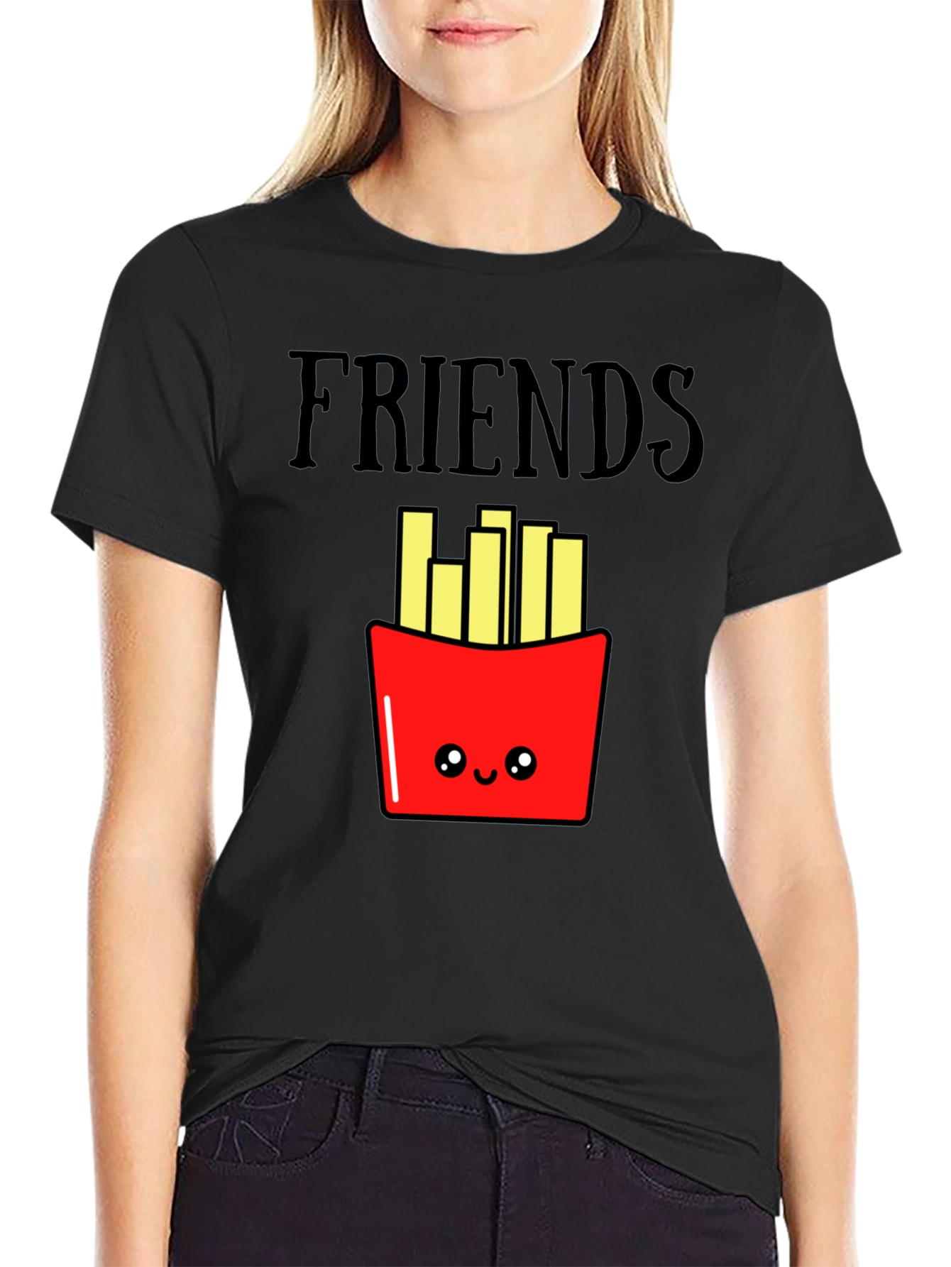 Friends French Fry Graphic Tee