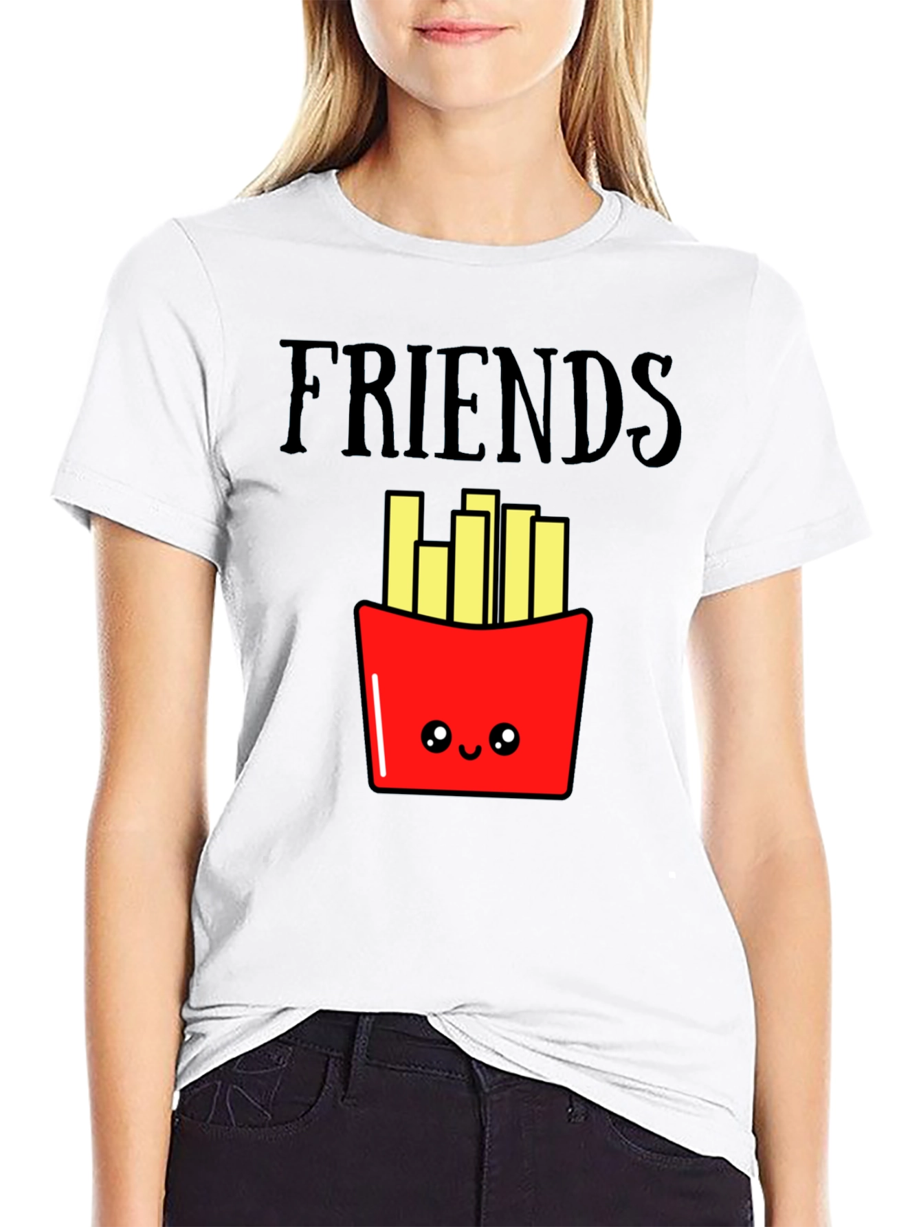 Friends French Fry Graphic Tee