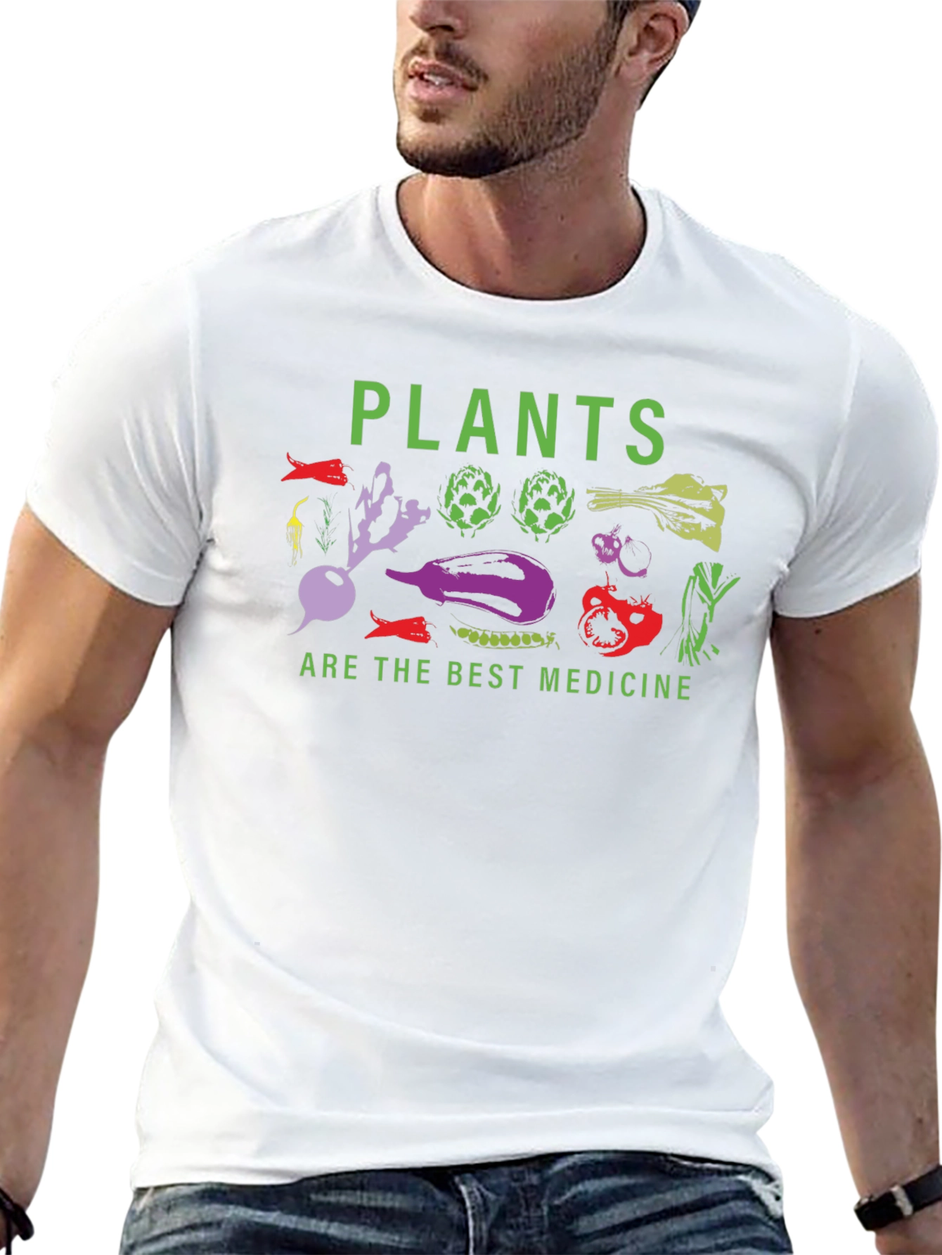 Plants Are The Best Medicine Graphic Tee