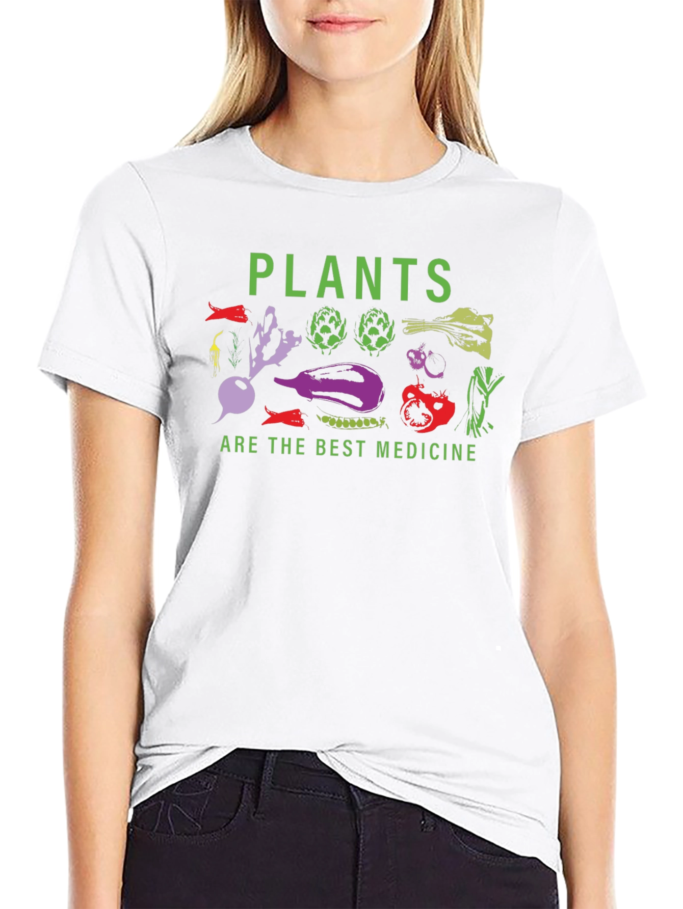 Plants Are The Best Medicine Graphic Tee