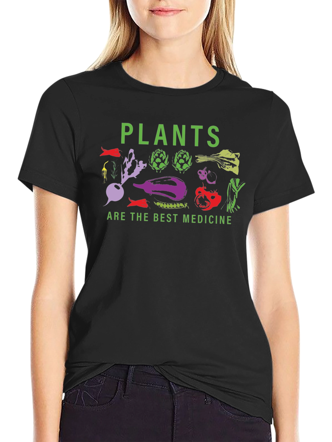 Plants Are The Best Medicine Graphic Tee