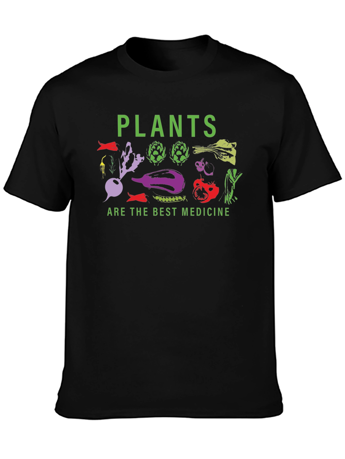 Plants Are The Best Medicine Graphic Tee