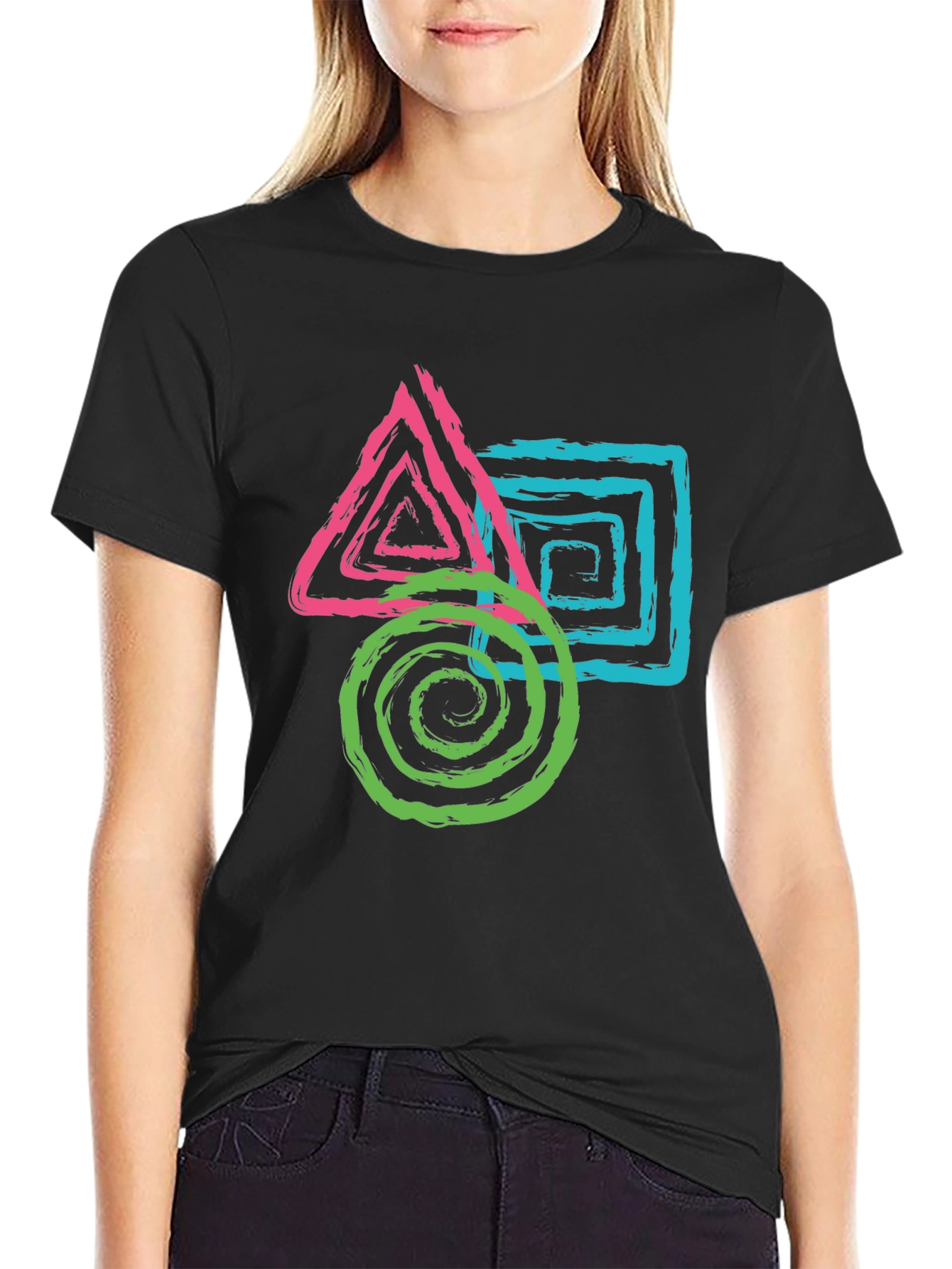 Geometric Design T-Shirt