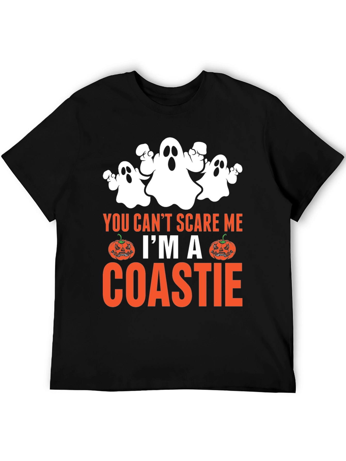 Funny Halloween Coastie Graphic T-Shirt