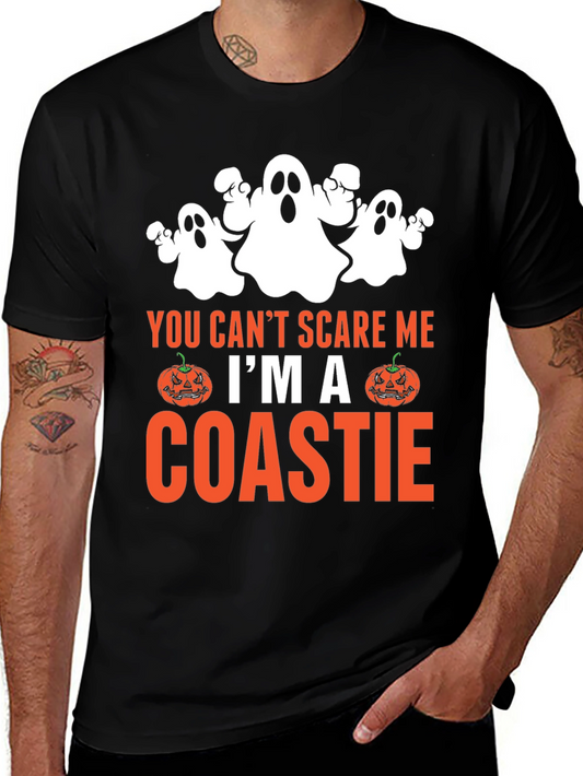 Funny Halloween Coastie Graphic T-Shirt