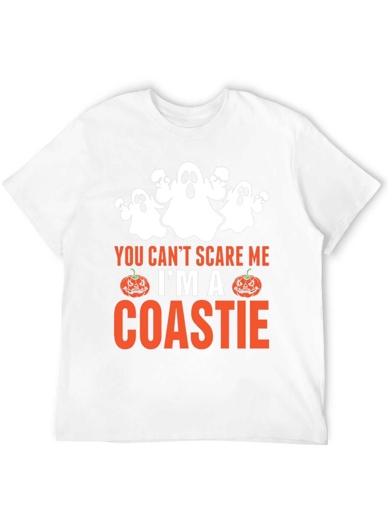 Funny Halloween Coastie Graphic T-Shirt
