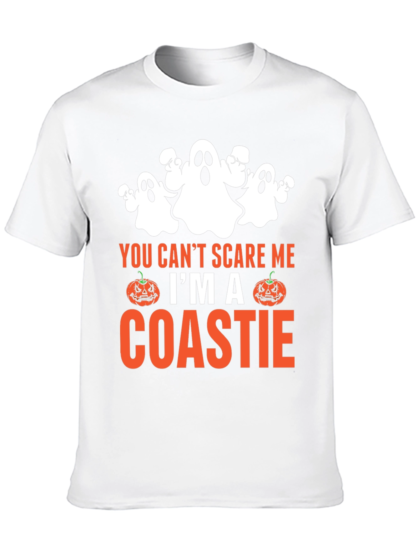 Funny Halloween Coastie Graphic T-Shirt