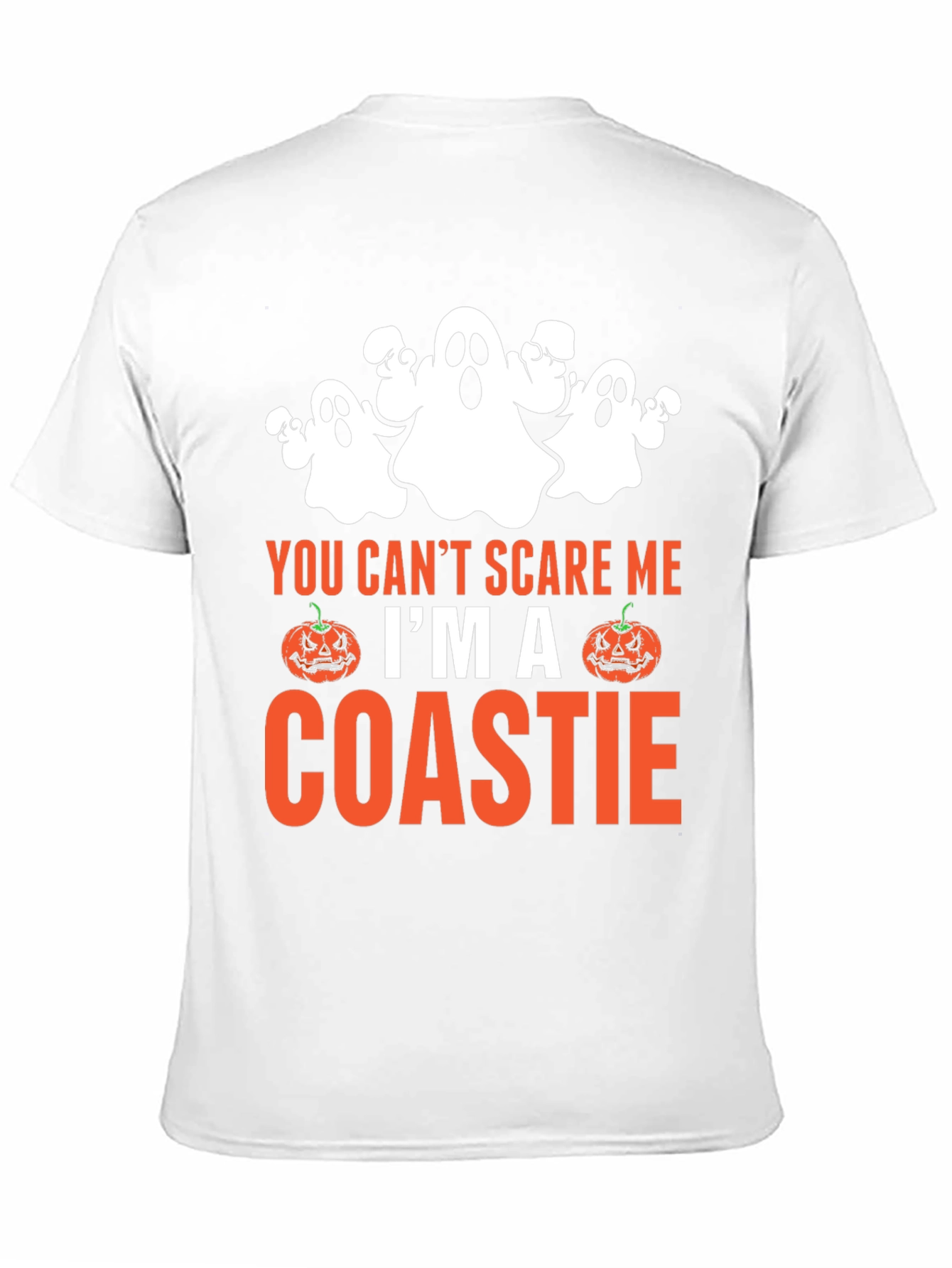 Funny Halloween Coastie Graphic T-Shirt